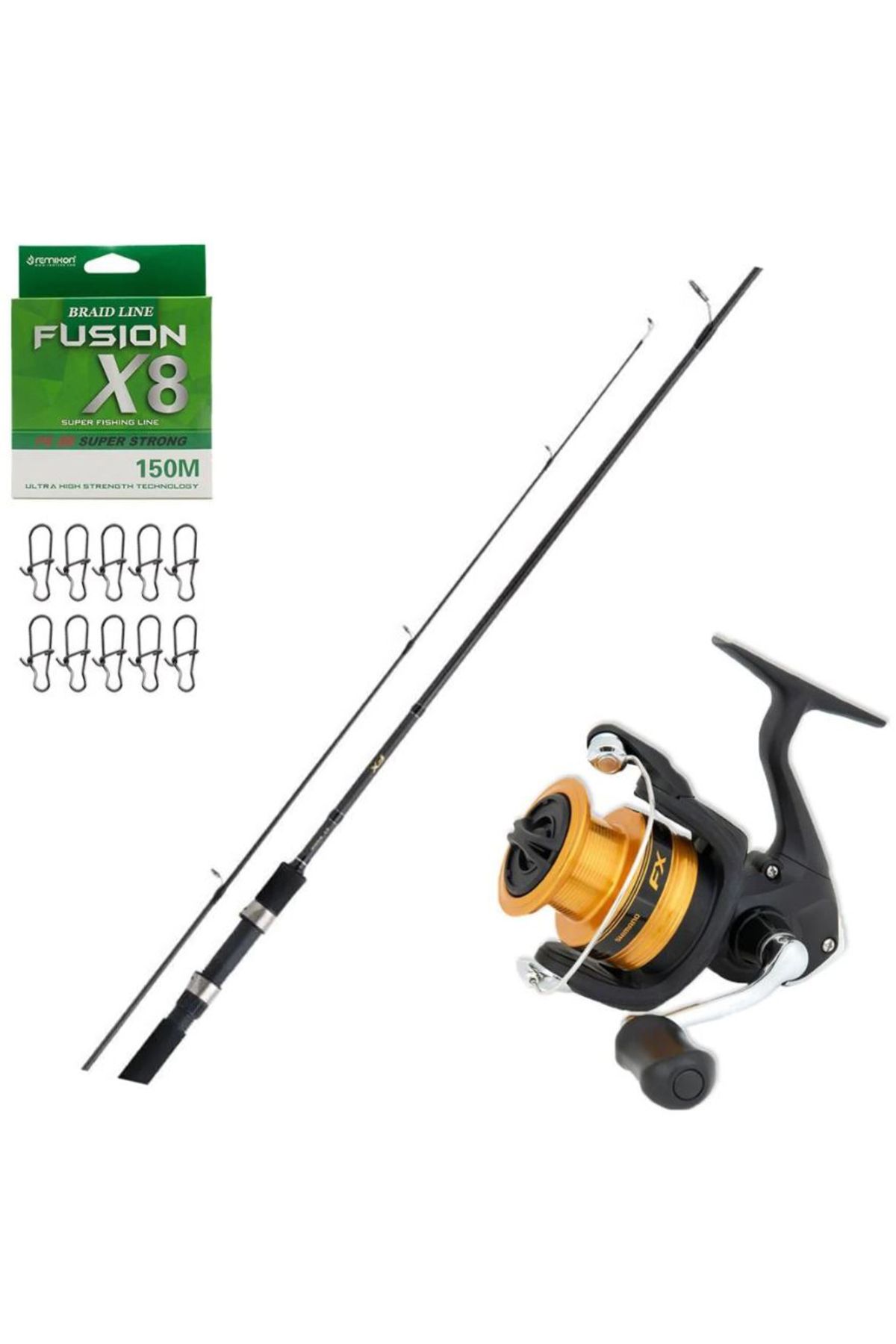 Shimano FX 4000 Spin Takımı