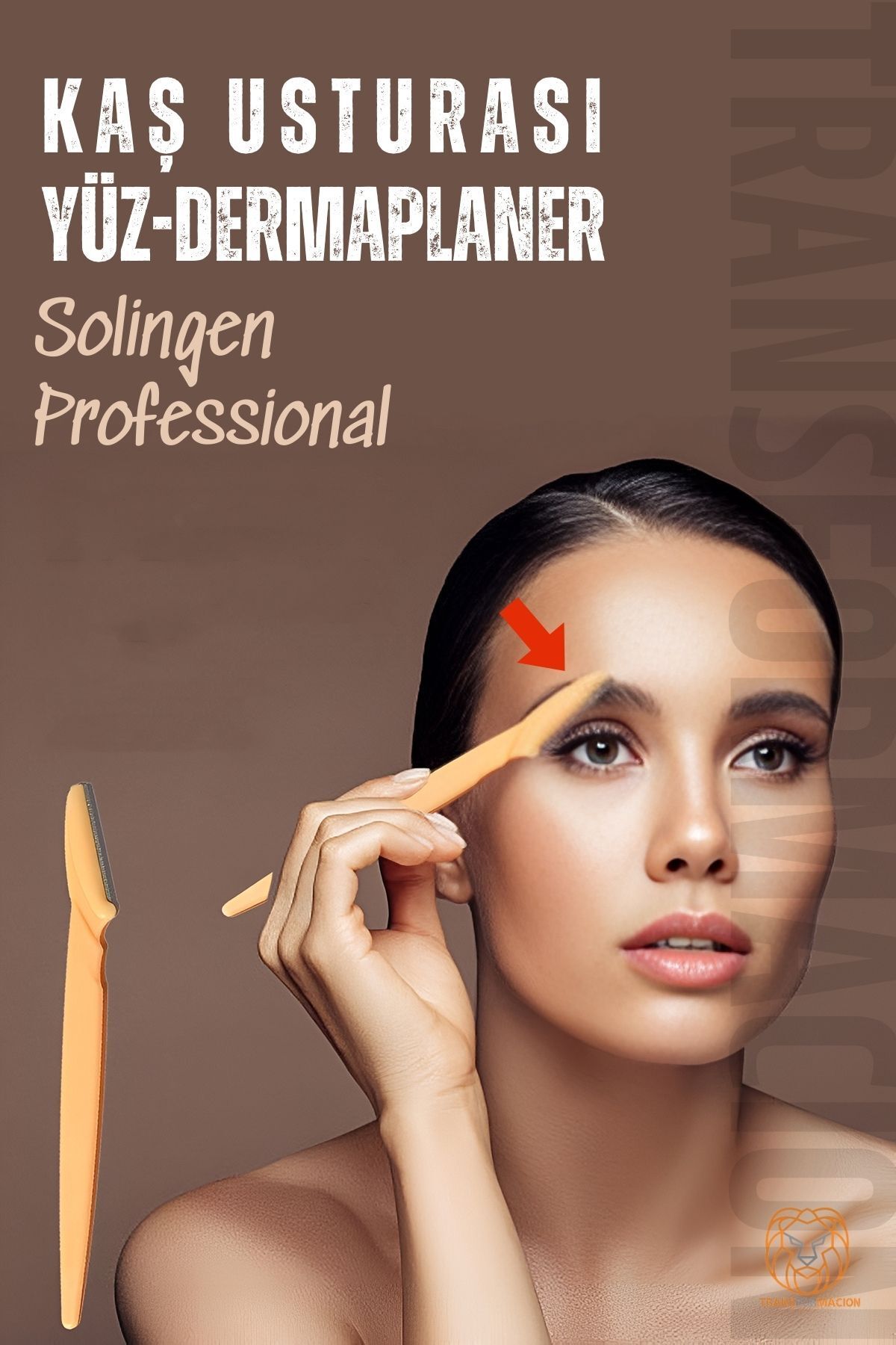 Transformacion Kaş Şekillendirici Kaş Dermaplaner Yüz Usturası Solingen Professional 721180