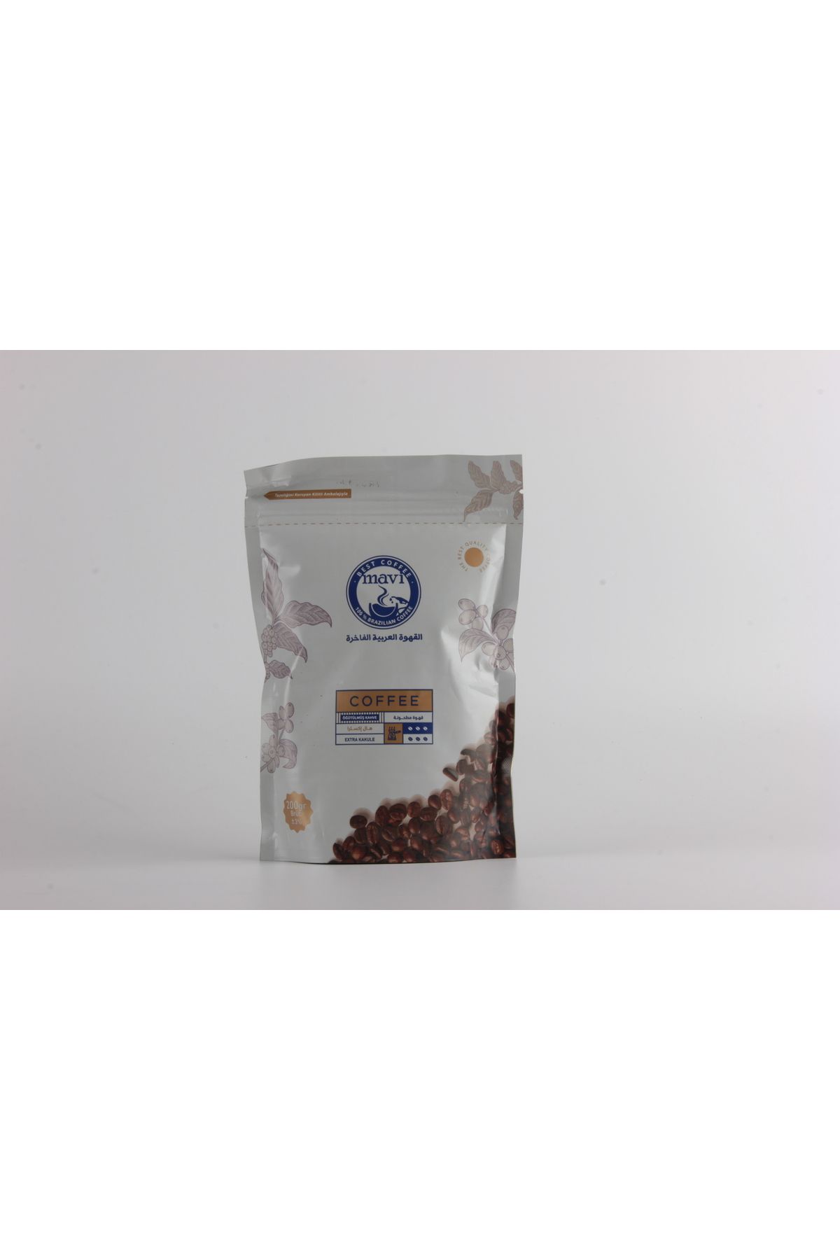 mavi coffee MAVİ COFFE Extra Kakuleli Türk Kahvesi 100% Arabica 200 gr.