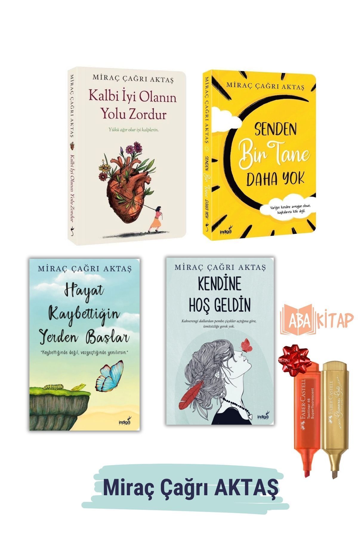 İndigo Kitap Miraç Çağrı AKTAŞ - 1. Kalbi İyi Olanın..2.Hayat Kaybettiğin Yer..3.Kendine Hoş..4.Senden Bir Tane..