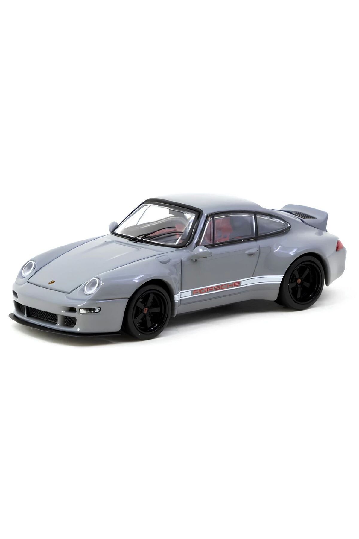 Oyuncakmatik 1:64 Diecast Porsche 993 Remastered By Gunther Werks Grey Tarmac Model Araba