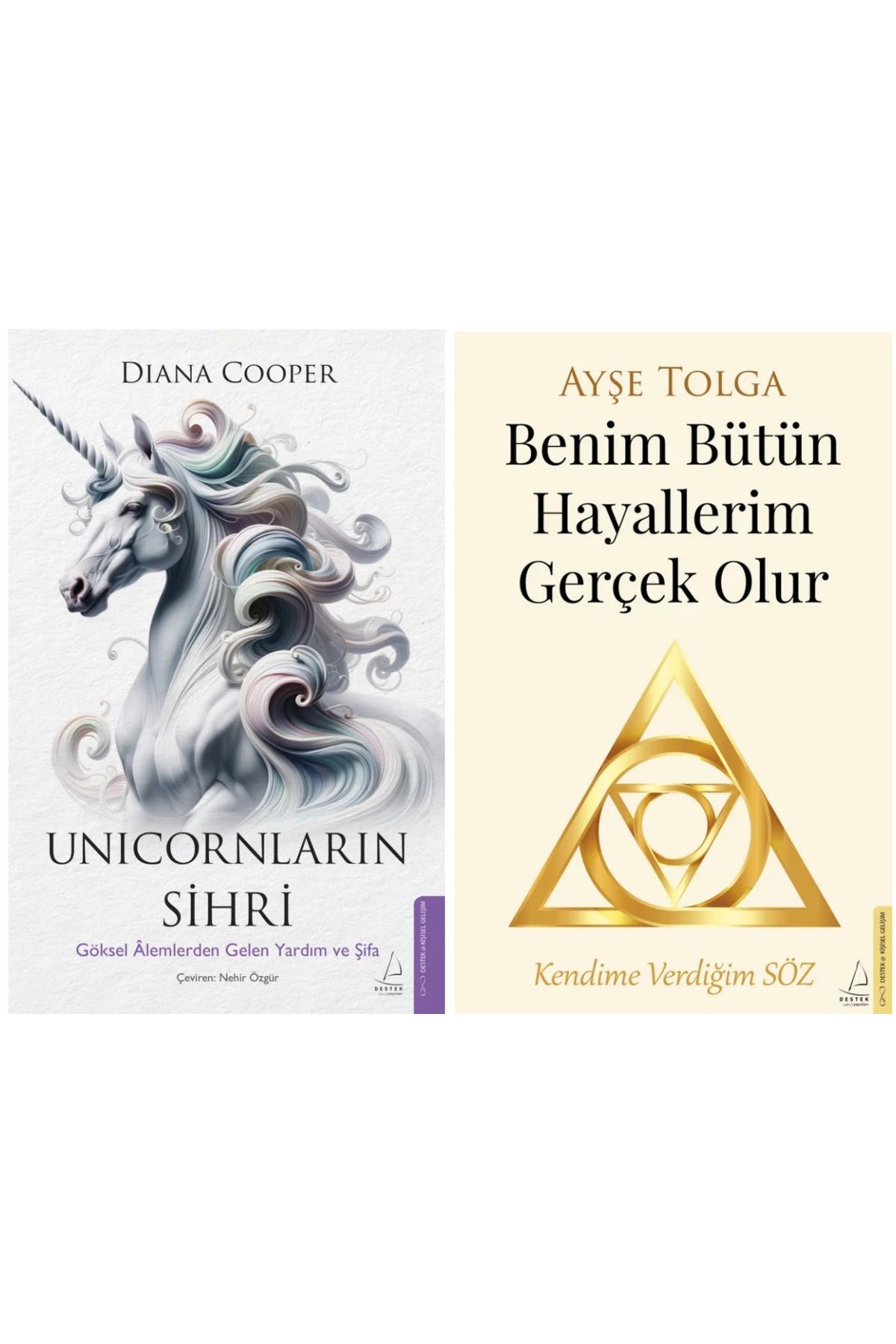 Destek Yayınları Benim Bütün Hayallerim Gerçek Olur - Unicornların Sihri 2 Kitap Set