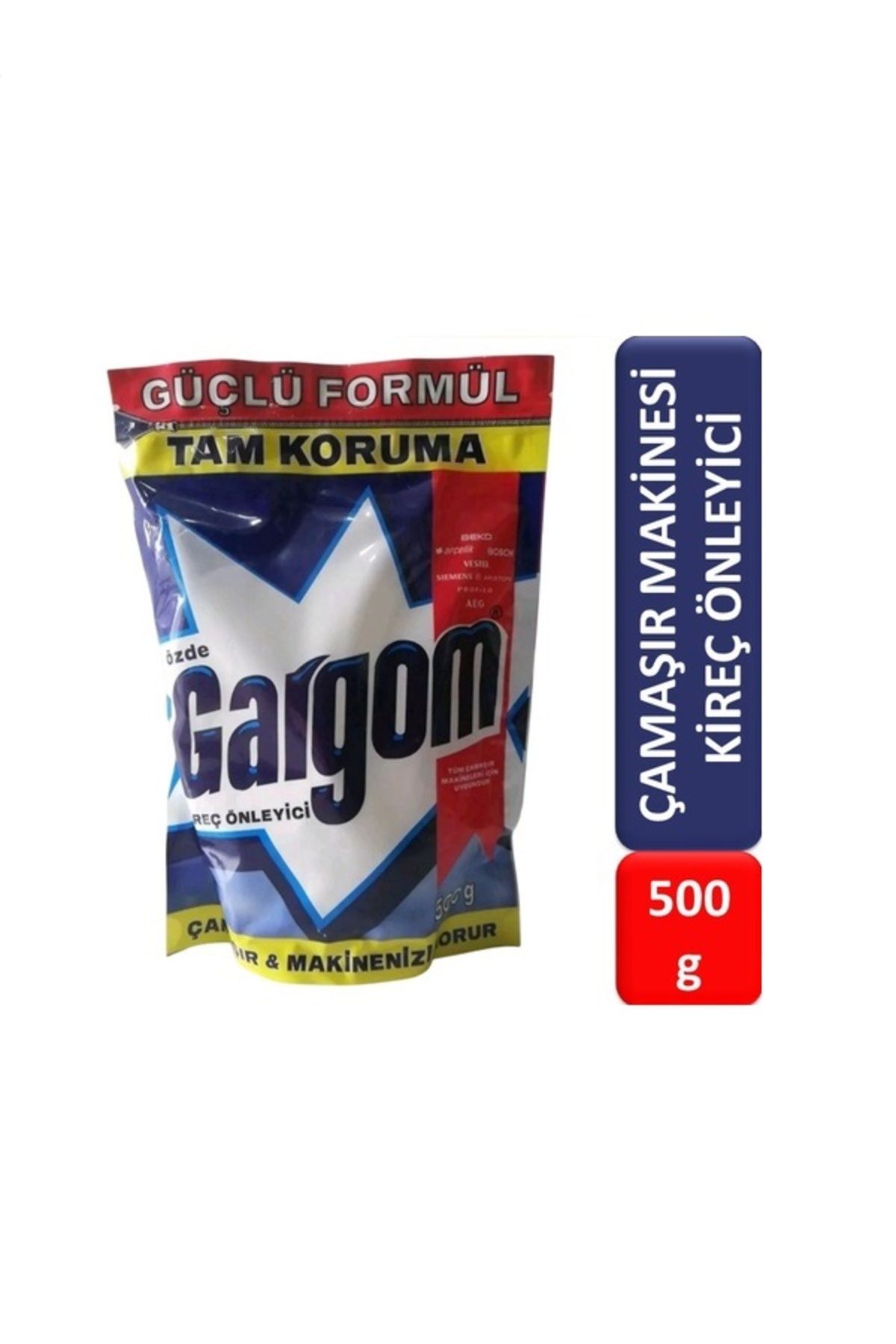 GARGOM Kireç Önleyici 500g Çamaşır Makinesi Koruyucusu