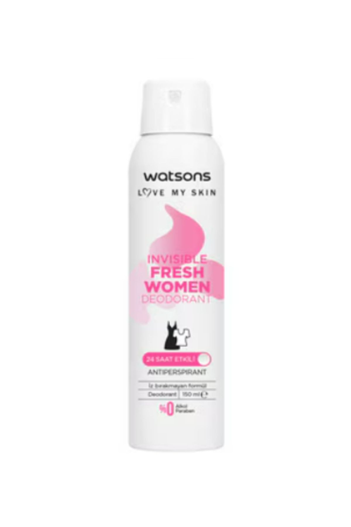 Watsons Invisible Fresh Pudralı Deodorant Sprey 150 ml