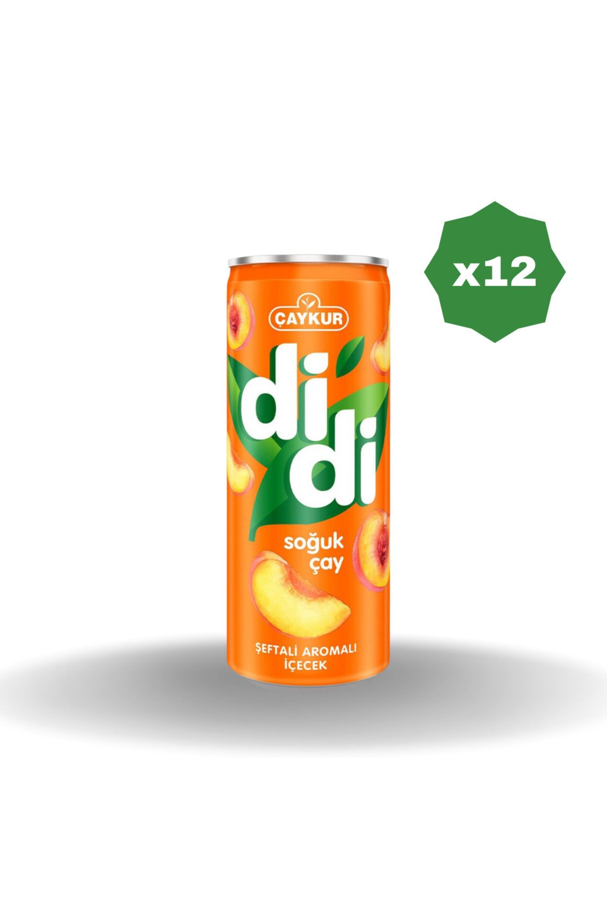 DİDİ DİDİ ŞEFTALİLİ SOĞUK ÇAY 250 ML - (12 ADET)