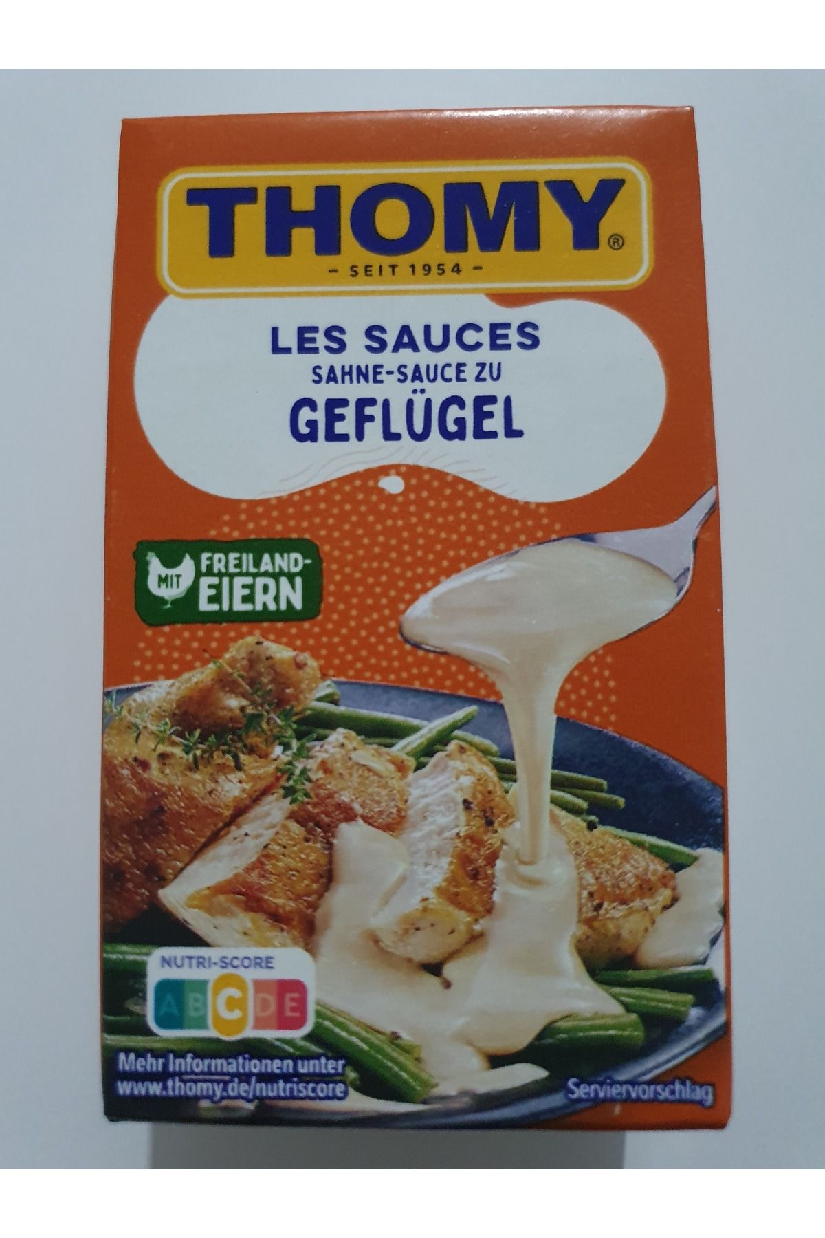 THOMY LES SAUCES SAHNE SAUCE ZU GEFLÜGEL 250ml