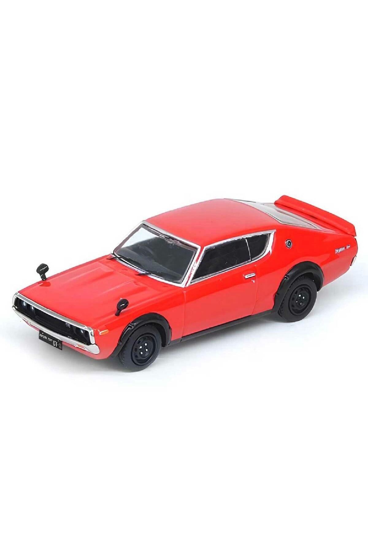 Oyuncakmatik 1:64 Diecast Nissan Skyline 2000 GTR KPGC110 Red Inno Model Araba