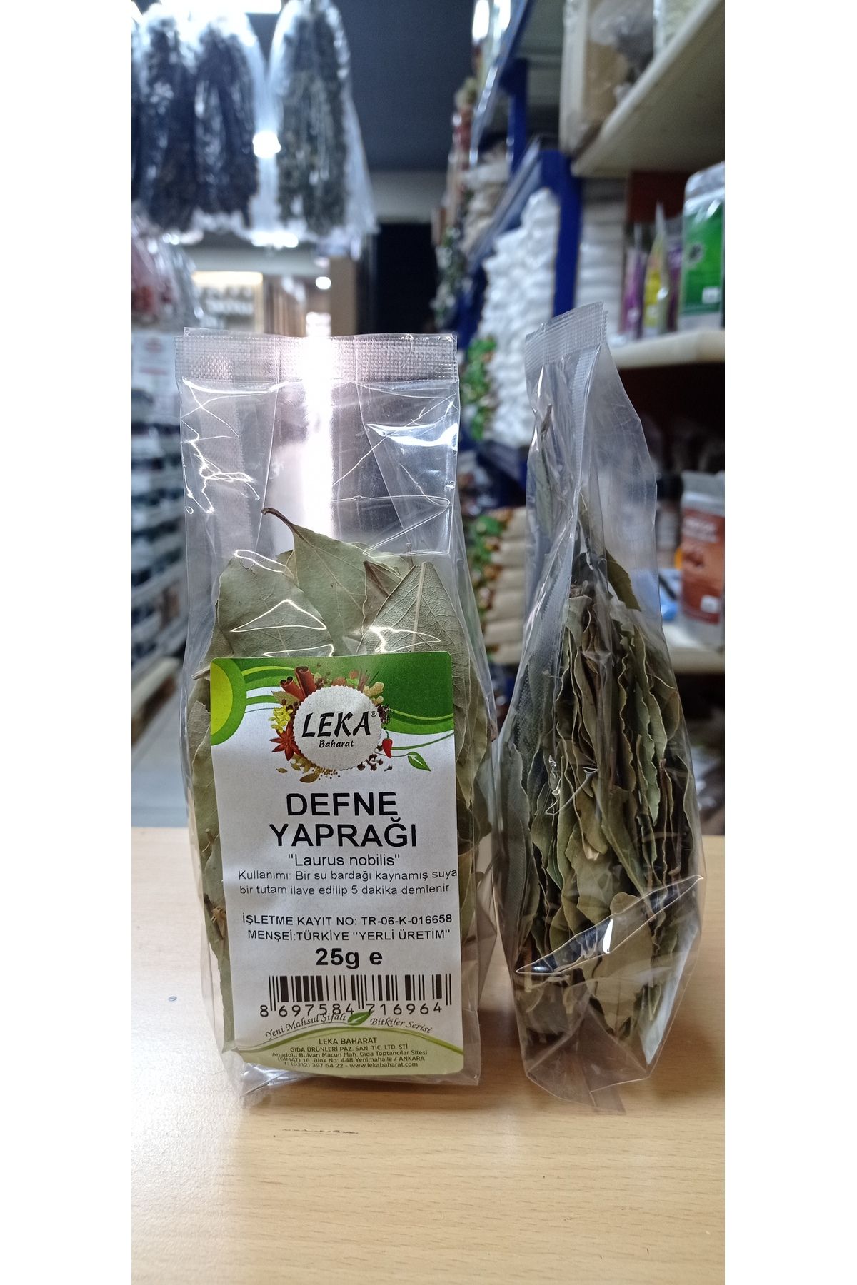 leka baharat Defne Yaprağı 25 g