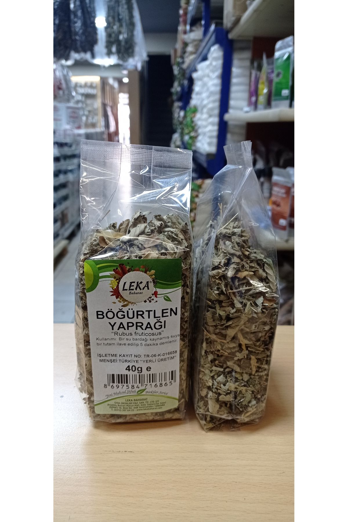 leka baharat Böğürtlen Yaprağı 40 g