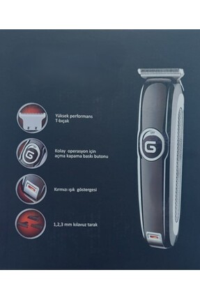 shop RD-6050 T BIÇAKLI PROFESYONEL SAÇ - SAKAL TIRAŞ MAKİNESİ