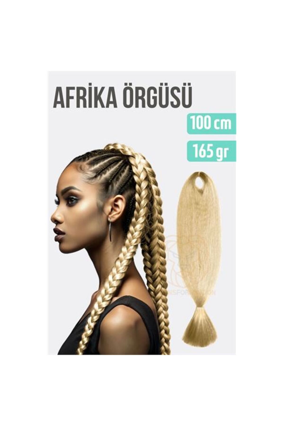 Marvona-African Rasta Braid - Modacar 100 cm 165 Gr 1083 Platinum 1