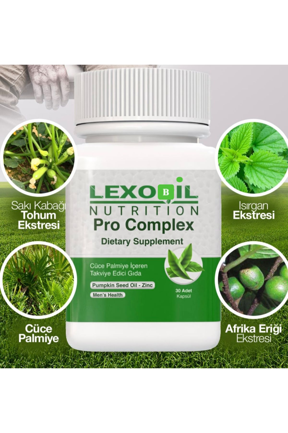 Bitkideresi LEXOBİL 30 lu Kapsül Nutrition pro complex