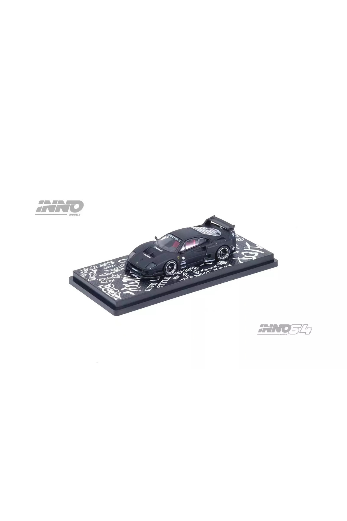 LunaToyverse INNO 1:64 Ferrari F40 LBWK Hong Kong Car Show Edition