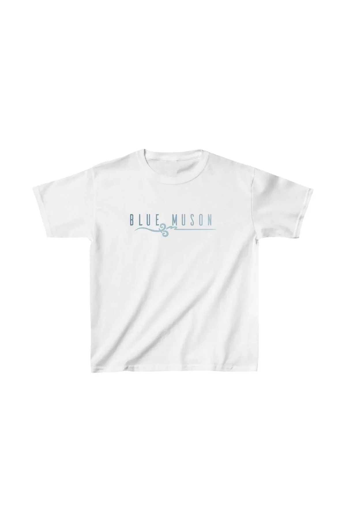 AE Stil Unisex Çocuk Baskılı T-Shirt - Beyaz