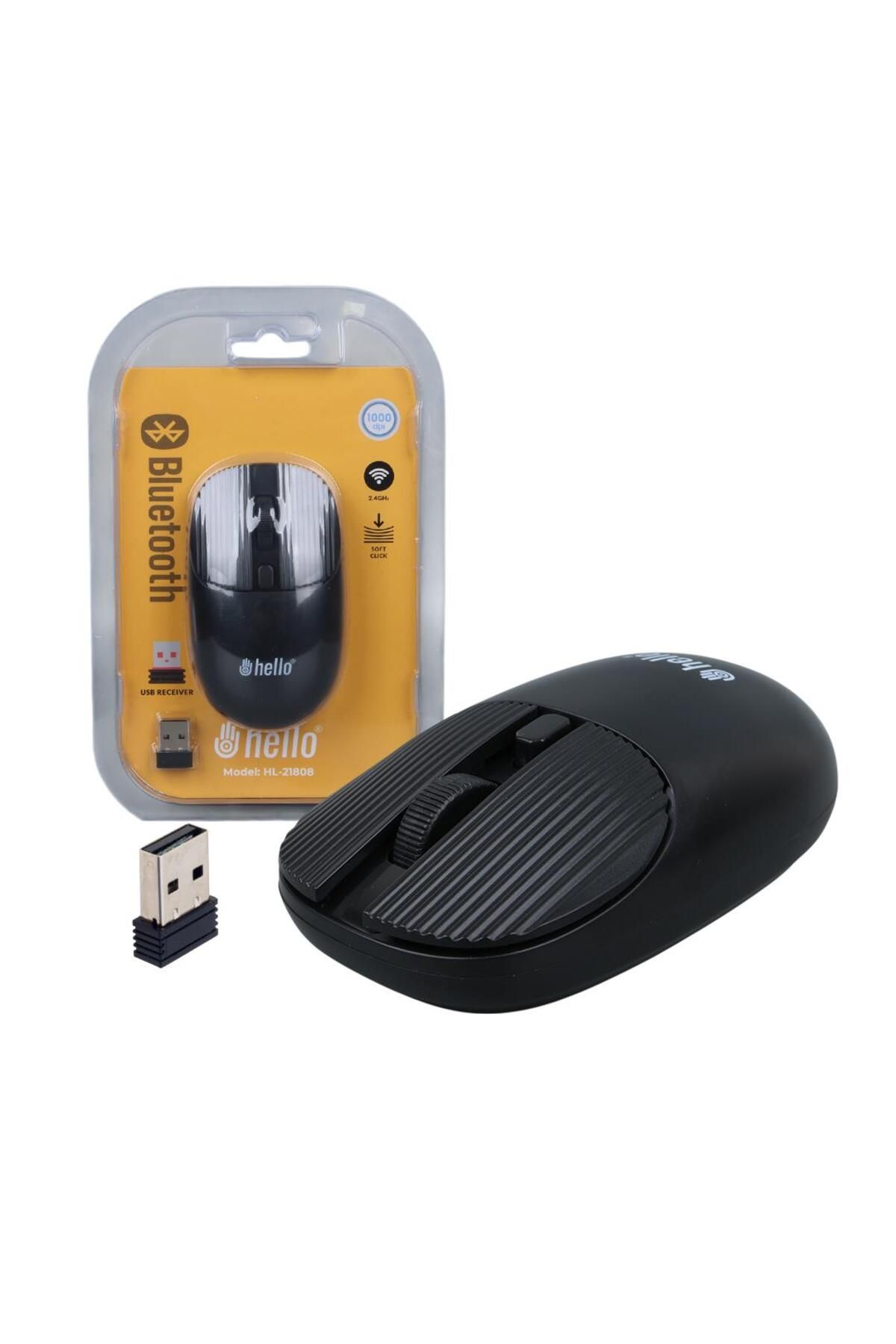 Hello Hl-21808 1000 Dpı Kablosuz Bluetooth Mouse