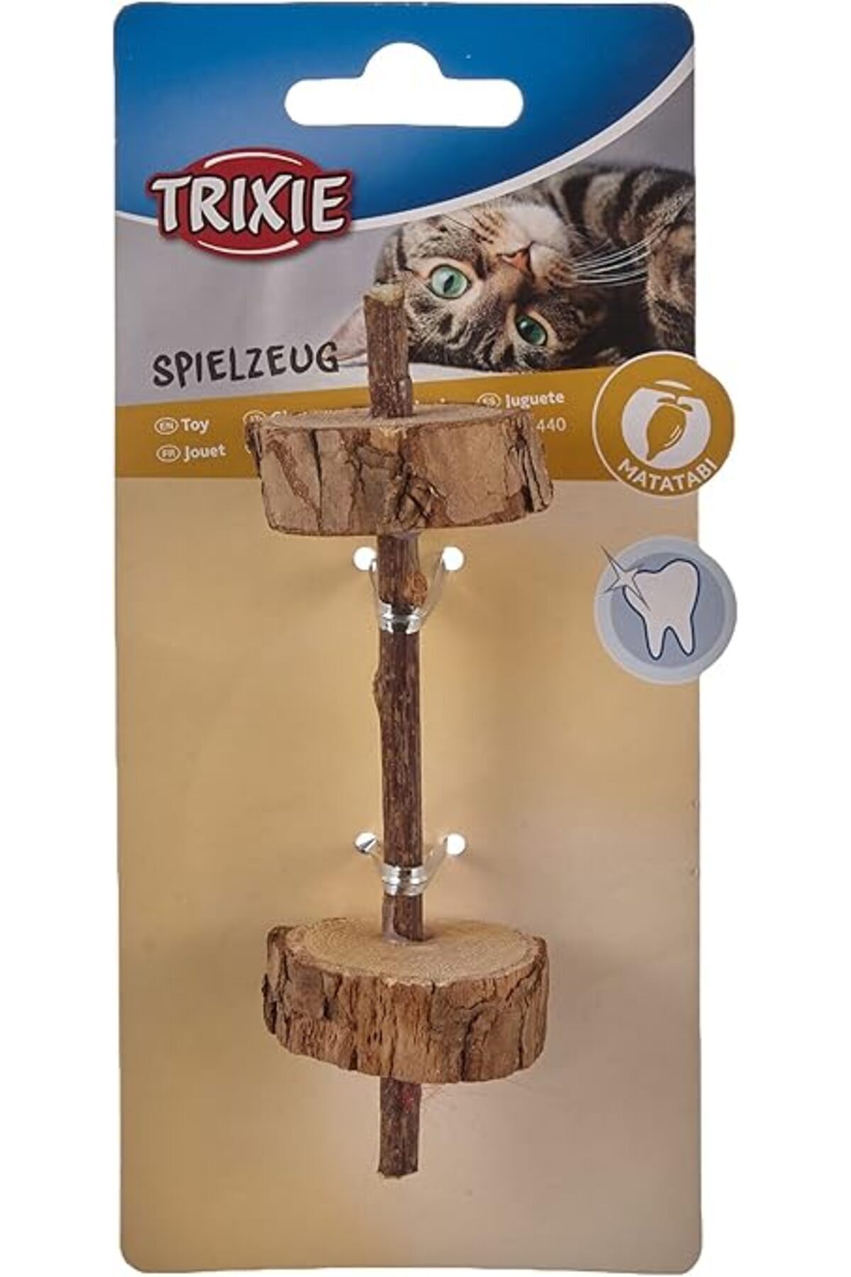 Trixie-13cm Matatabi Cat Dumbbell 5