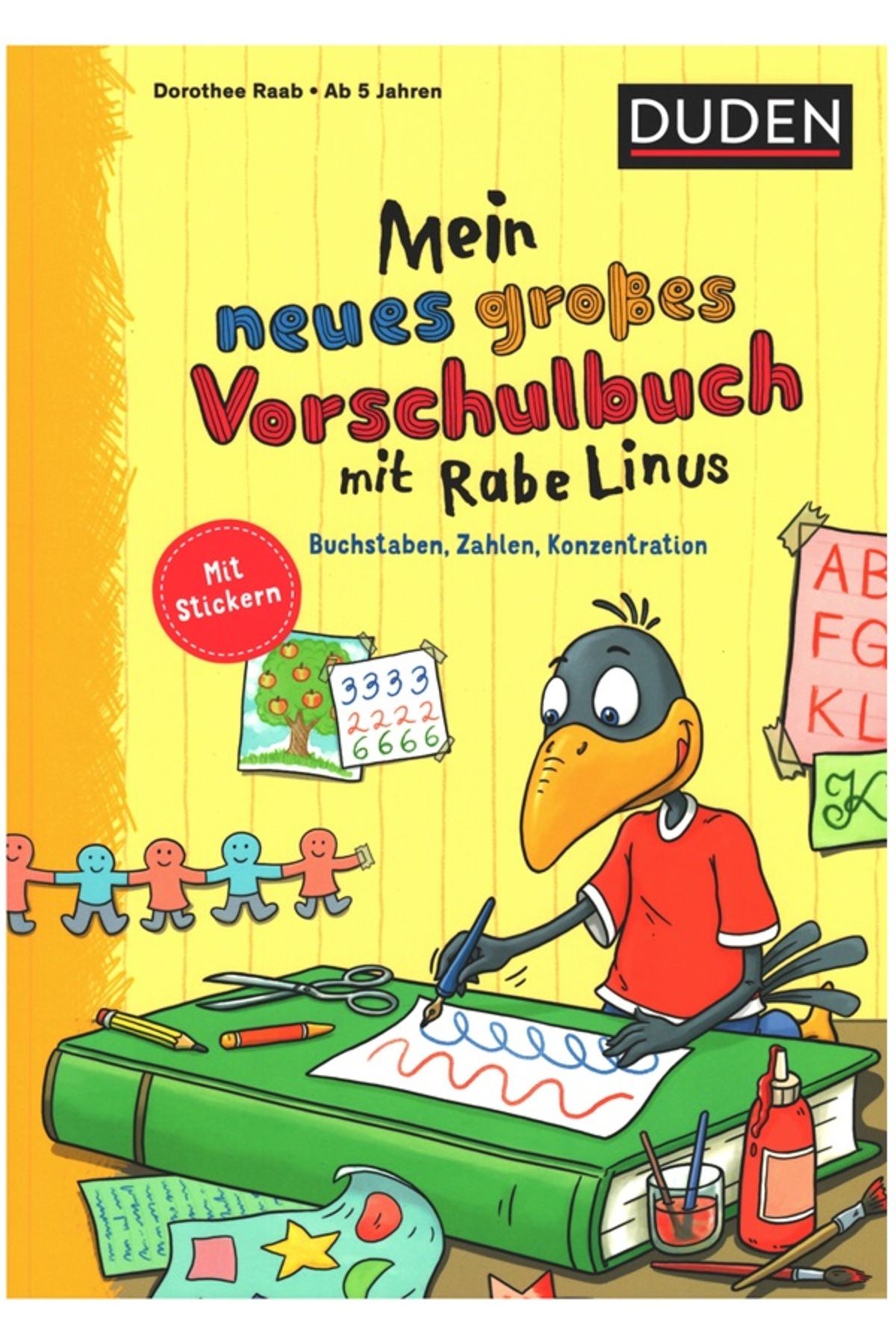 Cornelsen Mein neues großes Vorschulbuch mit Rabe Linus