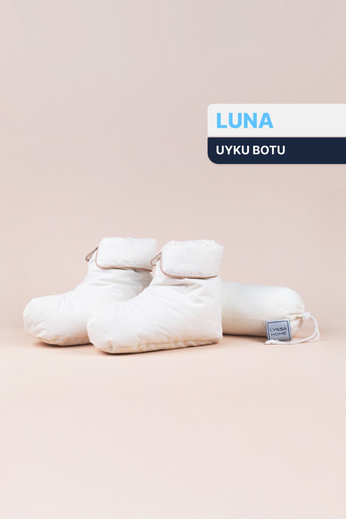 LYSSA HOME Luna Unisex Uyku Botu Panduf S Beden