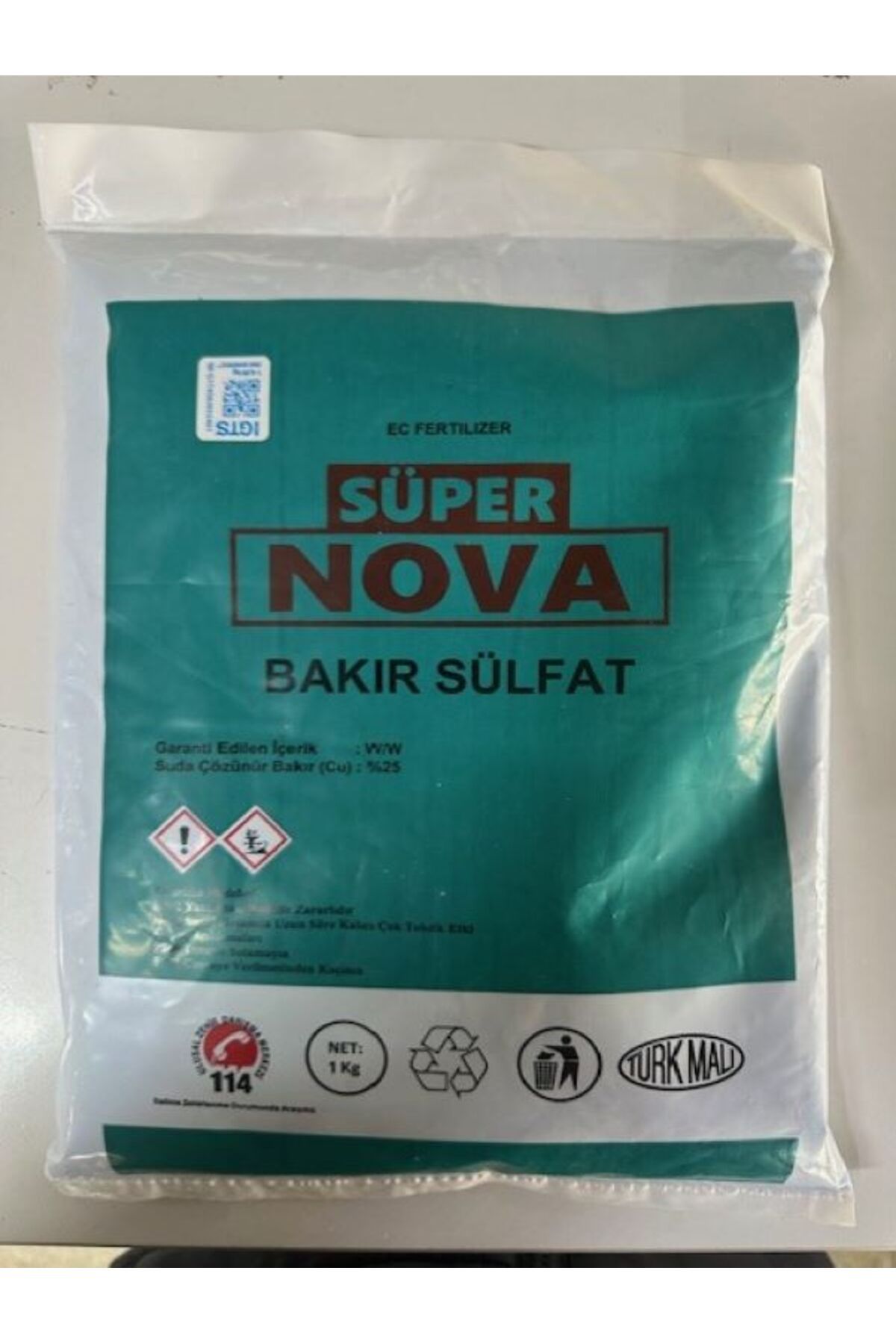 Nova Göz Taşı (bakır Sülfat) 1000gr