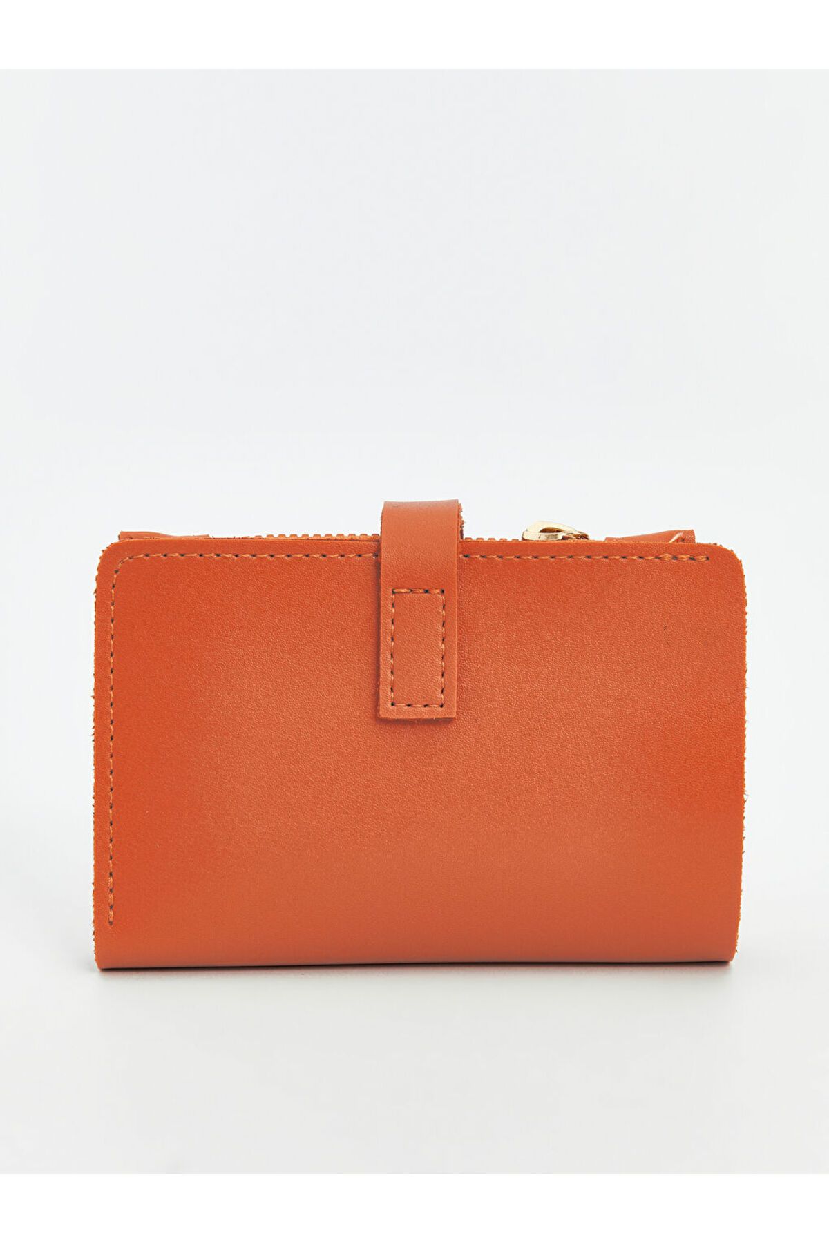 LC Waikiki-Orange Zippered Women's Wallet 2
