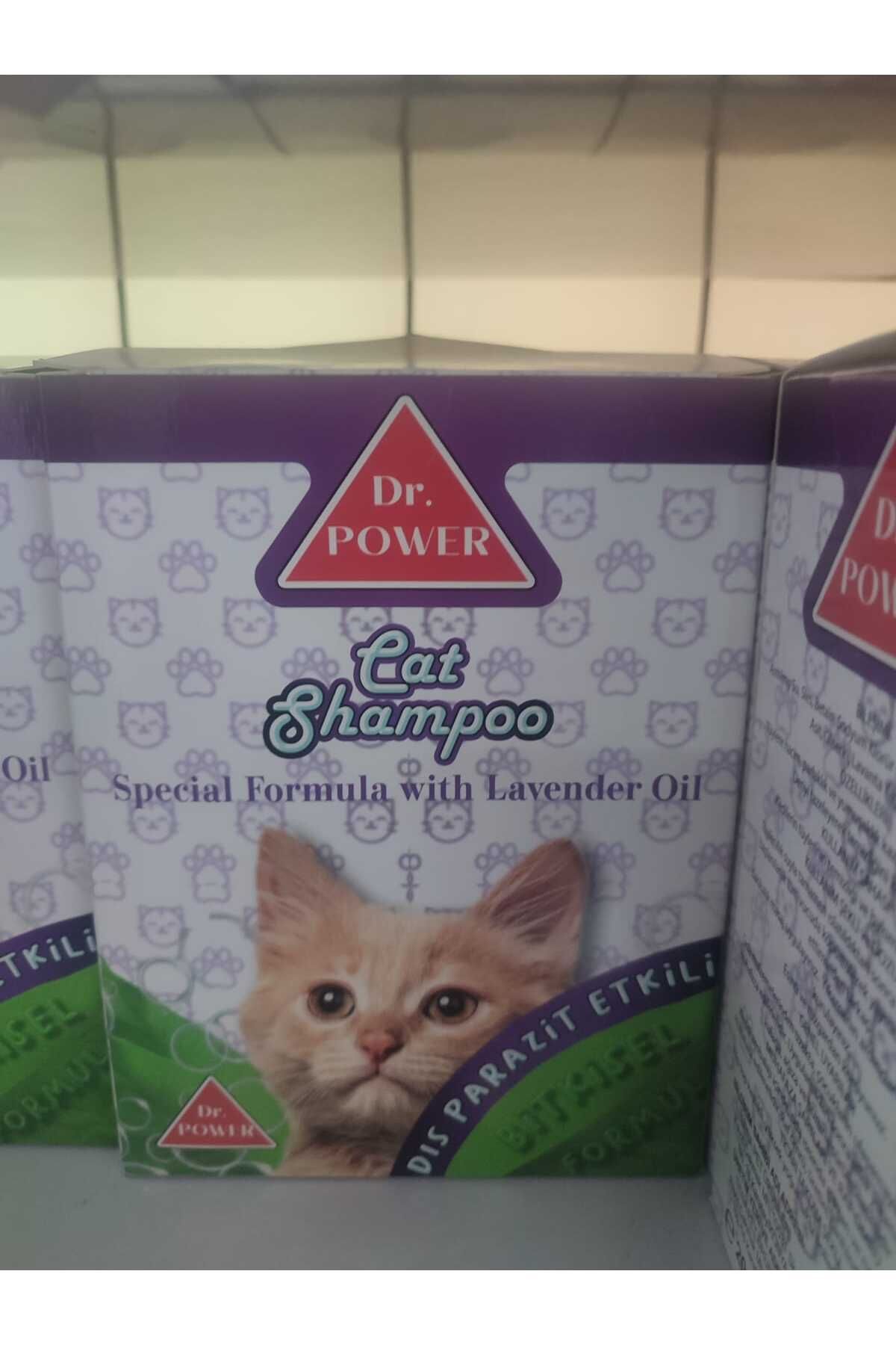 AliSon Petshop Dr. Power Lavanta Yağlı Özel Formül Kedi Şampuanı Dış Parazit Etkili 200 Gr