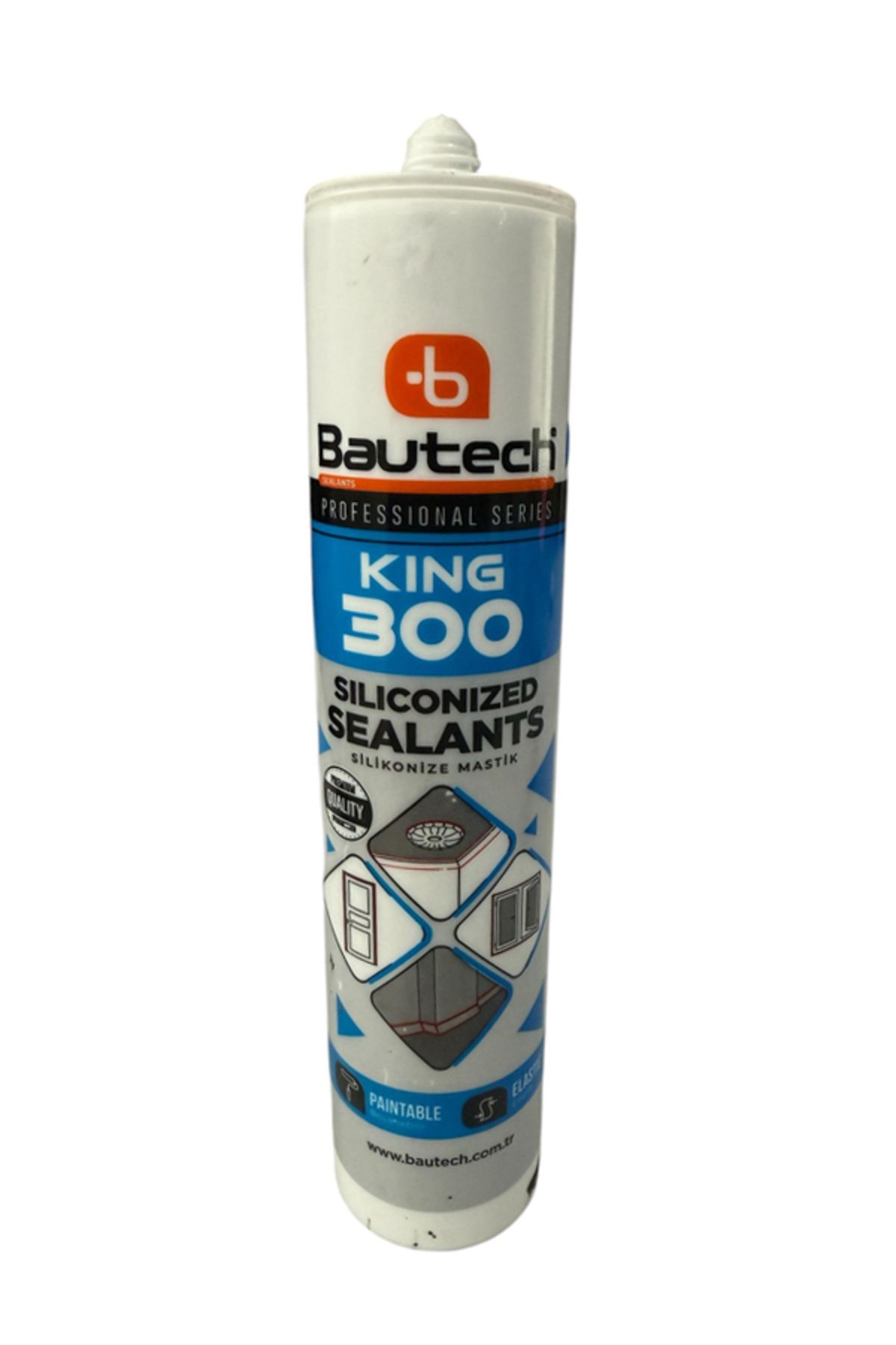 bautech Silikon Mastik Kahverengi 500gr