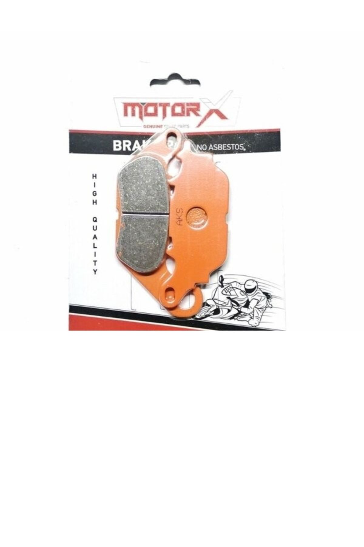 MOTORX Yamaha Ybr Rx (Turuncu) Ön Fren Disk Balatası