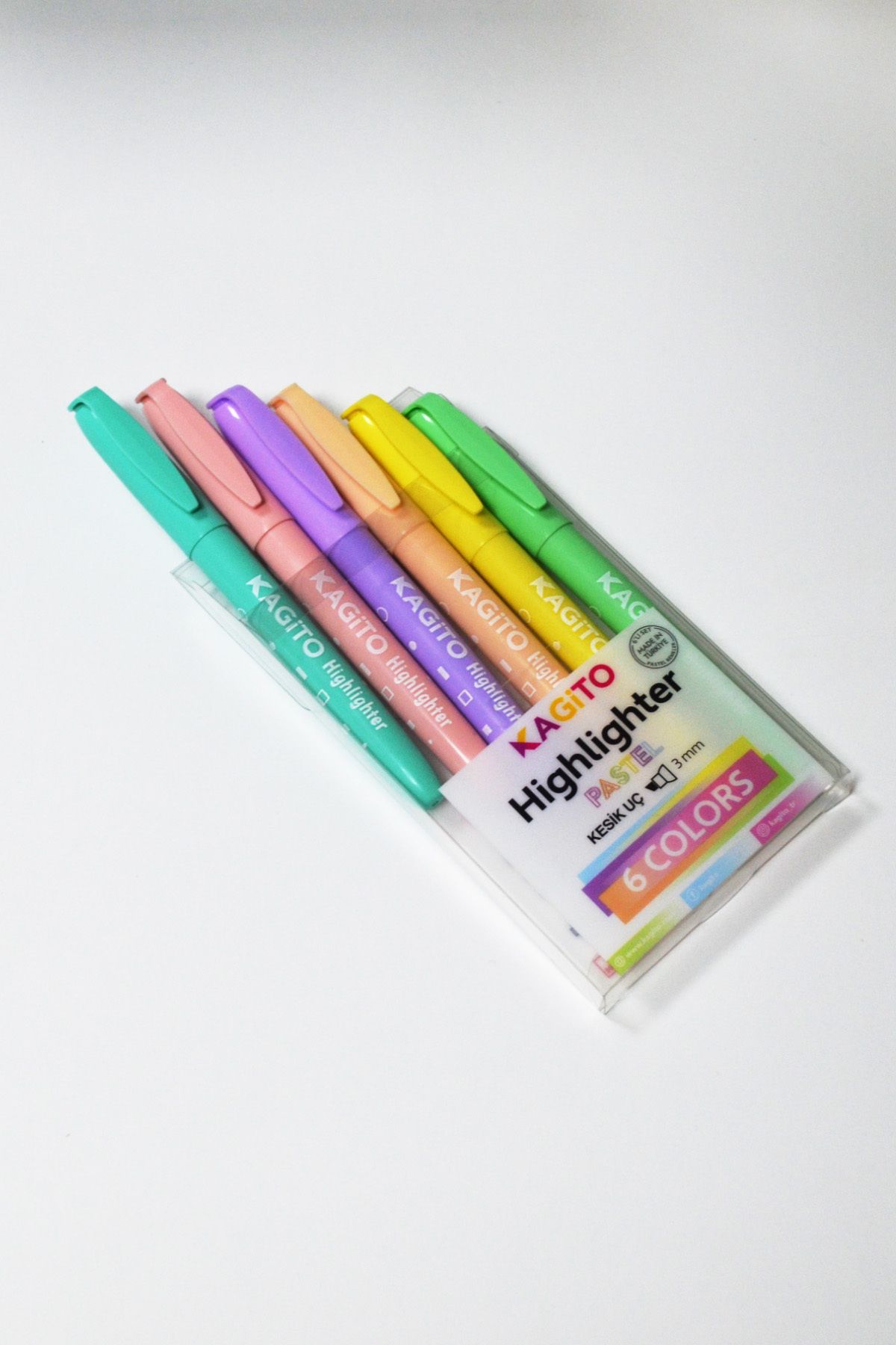 Drawline Pastel Highlighter Kalem Seti 6’lı