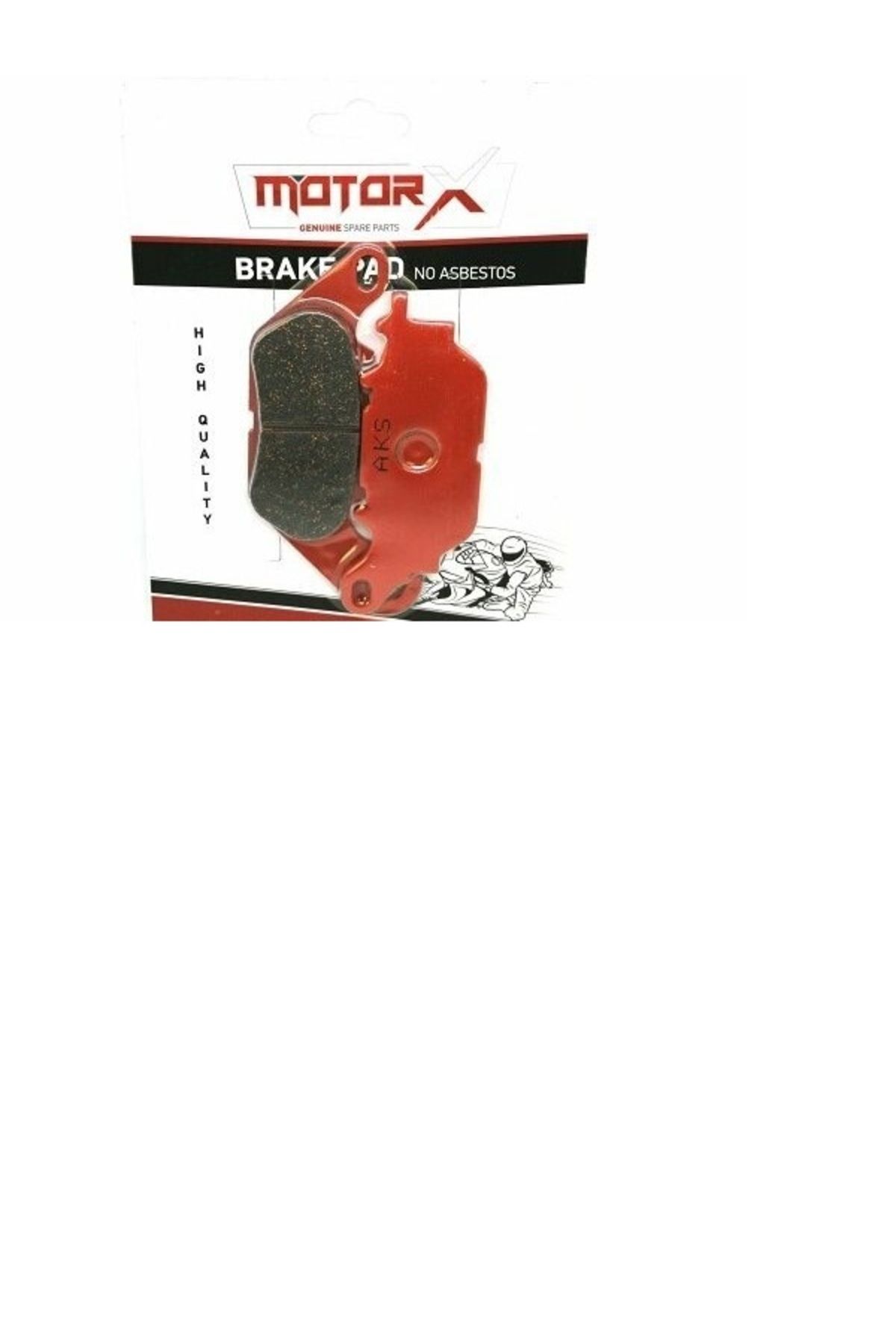 MOTORX Yamaha Ybr Rx Ym (Kırmızı) Ön Fren Disk Balatası
