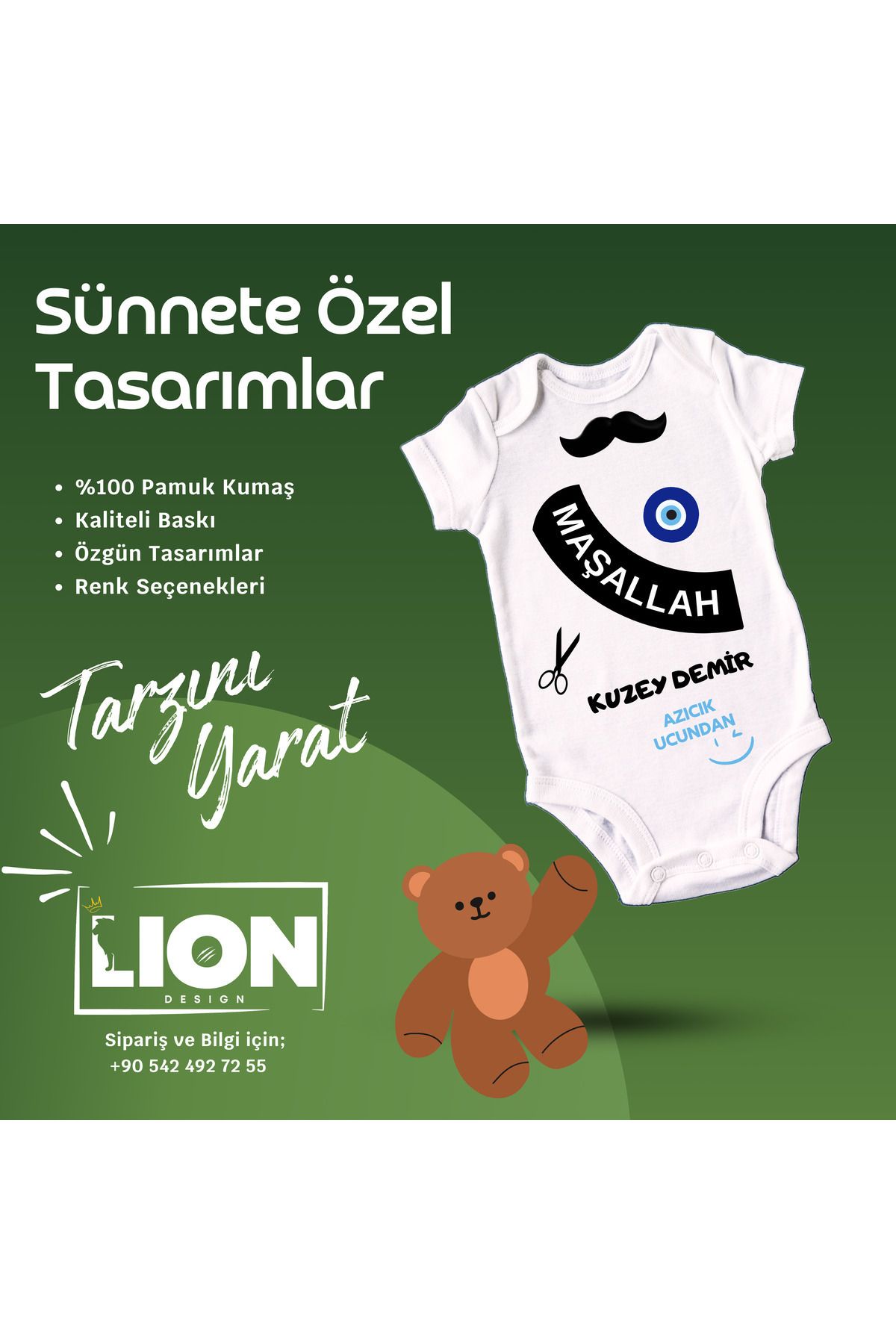 BabyCo 💙🧿sünnete Özel Tasarımlar / Sünnet Zıbın Kıyafet / Bebek Zıbın/ Sünnet Zıbın💙🧿