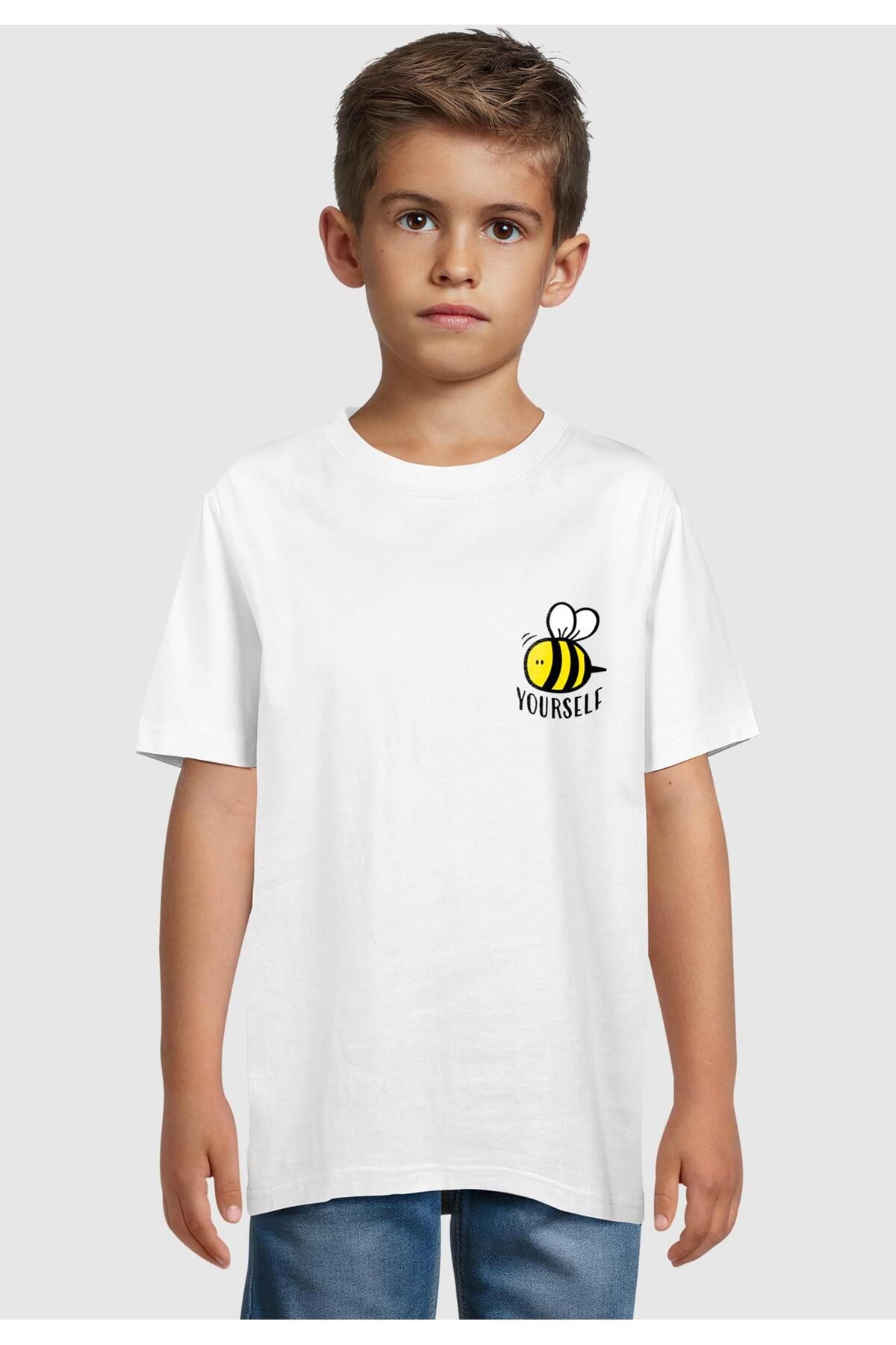 Merchcode-Kids Bee Yourself -  Basic T-Shirt 3