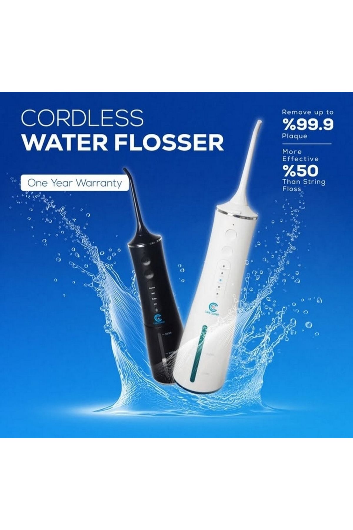 shop Care Corner water flosser Ağız Duşu Diş Temizliği Taşınabilir, Şarjlı ,Diş Teli/Diş Protez Bakımı