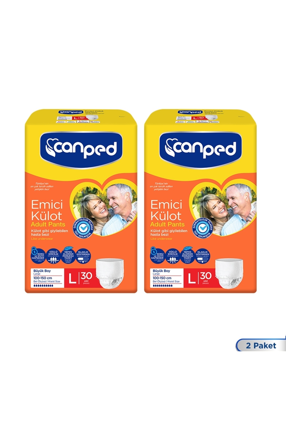 Emici Külot Büyük Boy Large 60 Adettt