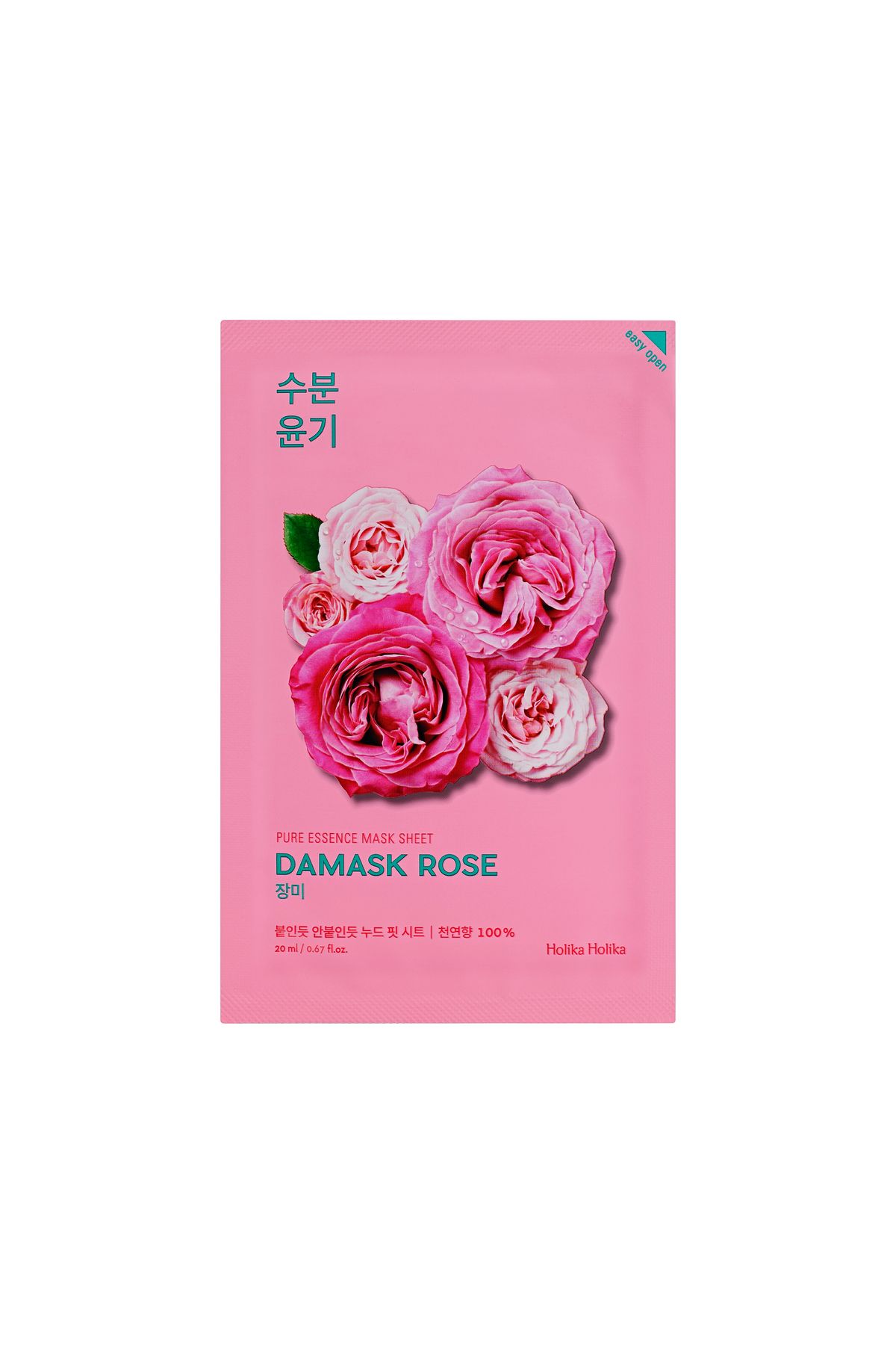 Holika Holika Pure Mask Sheet Rose - Gül İçerikli Yüz Maskesi (1 Adet)