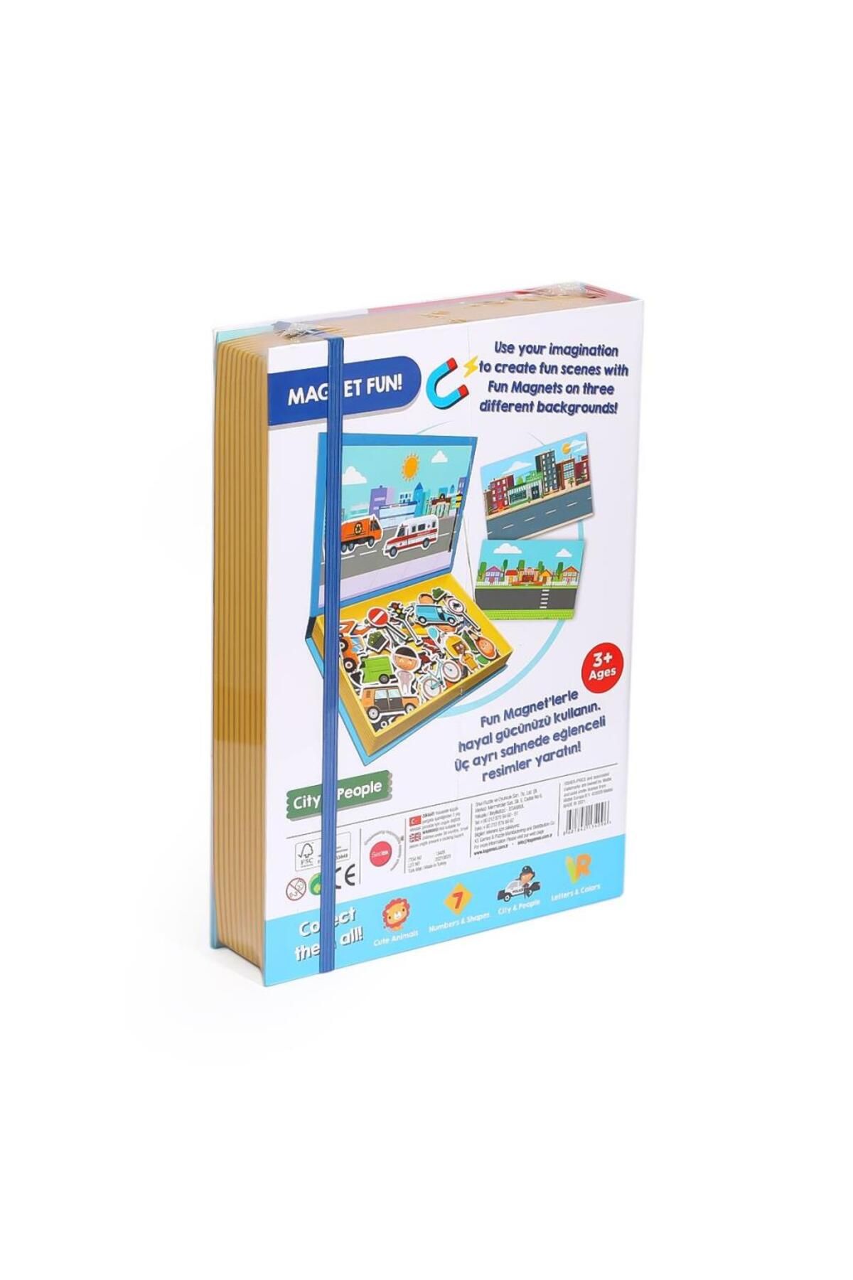 gcaksesuar FP 13409  Baby Puzzle City People -KS Puzzle