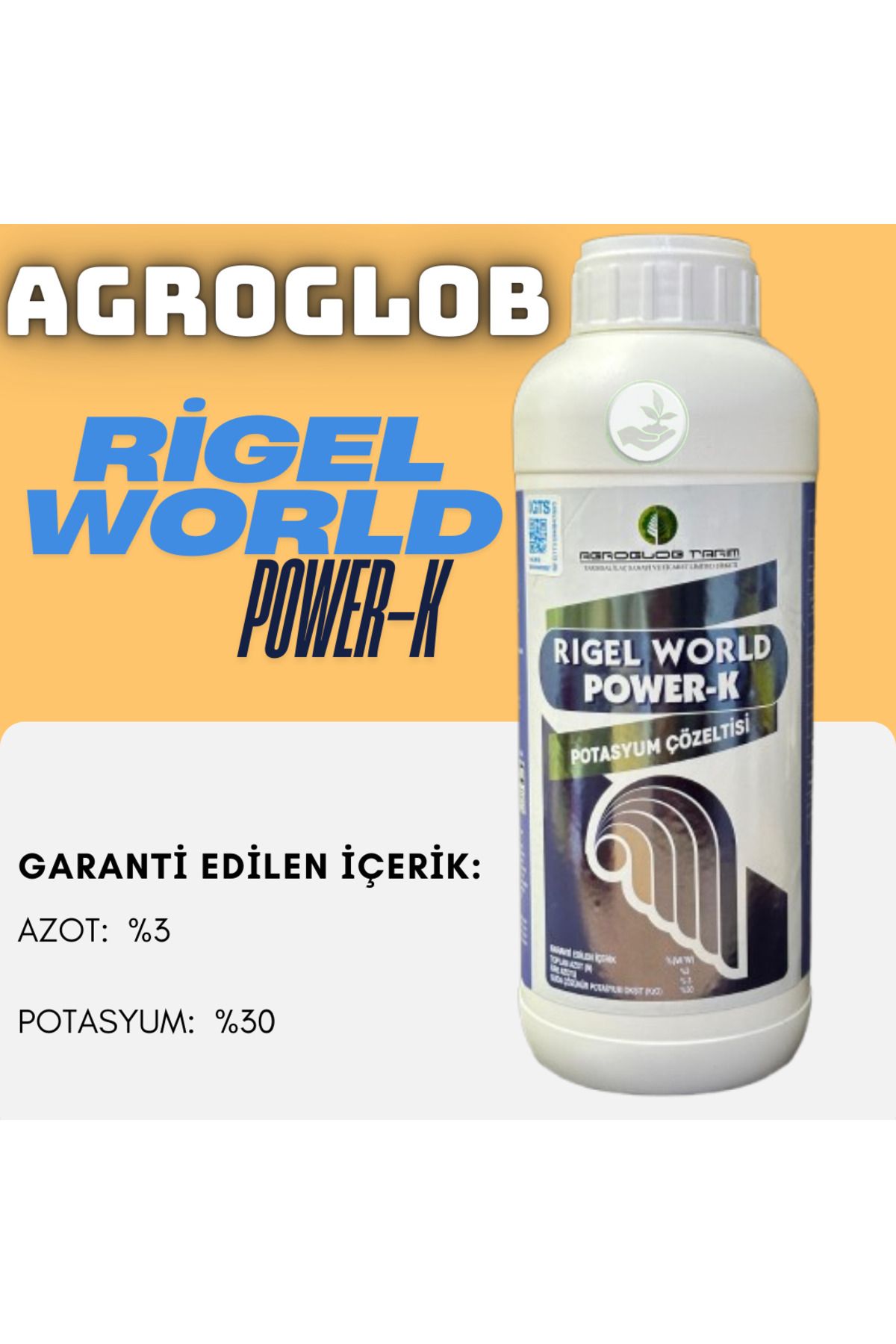 Agroglob Tarım RİGEL WORLD POWER-K 1LT