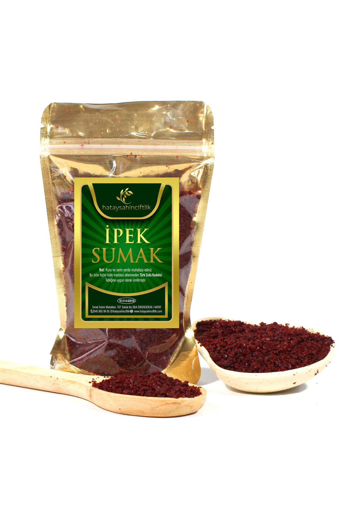 HATAY ŞAHİN ÇİFTLİK İpek Sumak 200 gr