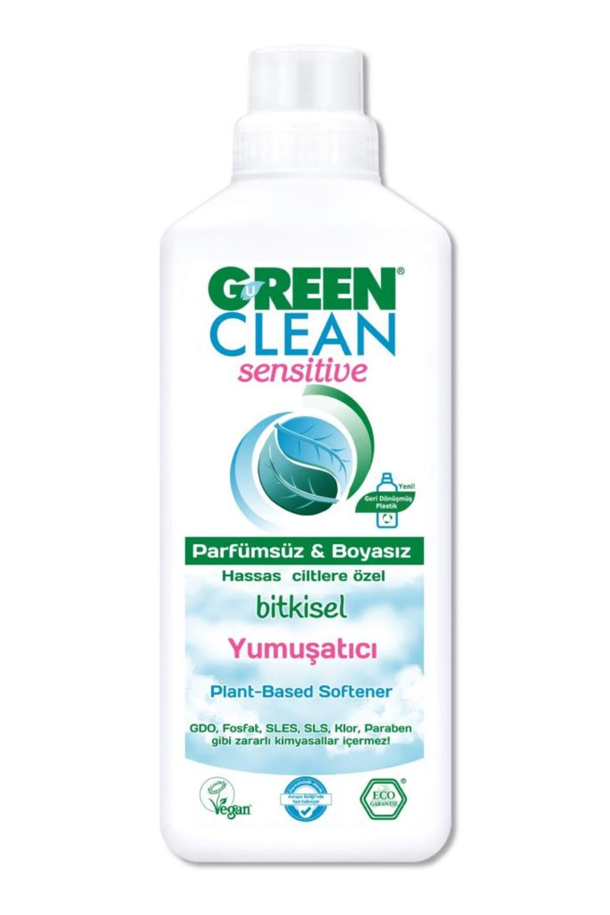 NessiWorld Green Clean Sensitive Parfümsüz Bitkisel Yumuşatıcı 1000ml