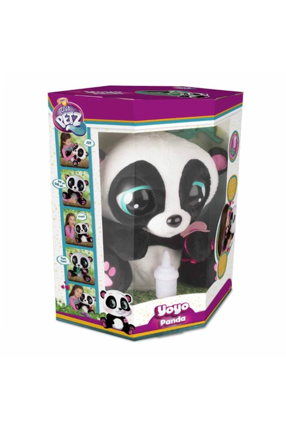 gcaksesuar 9519 Yoyo Panda İnteraktif Peluş -Sunman