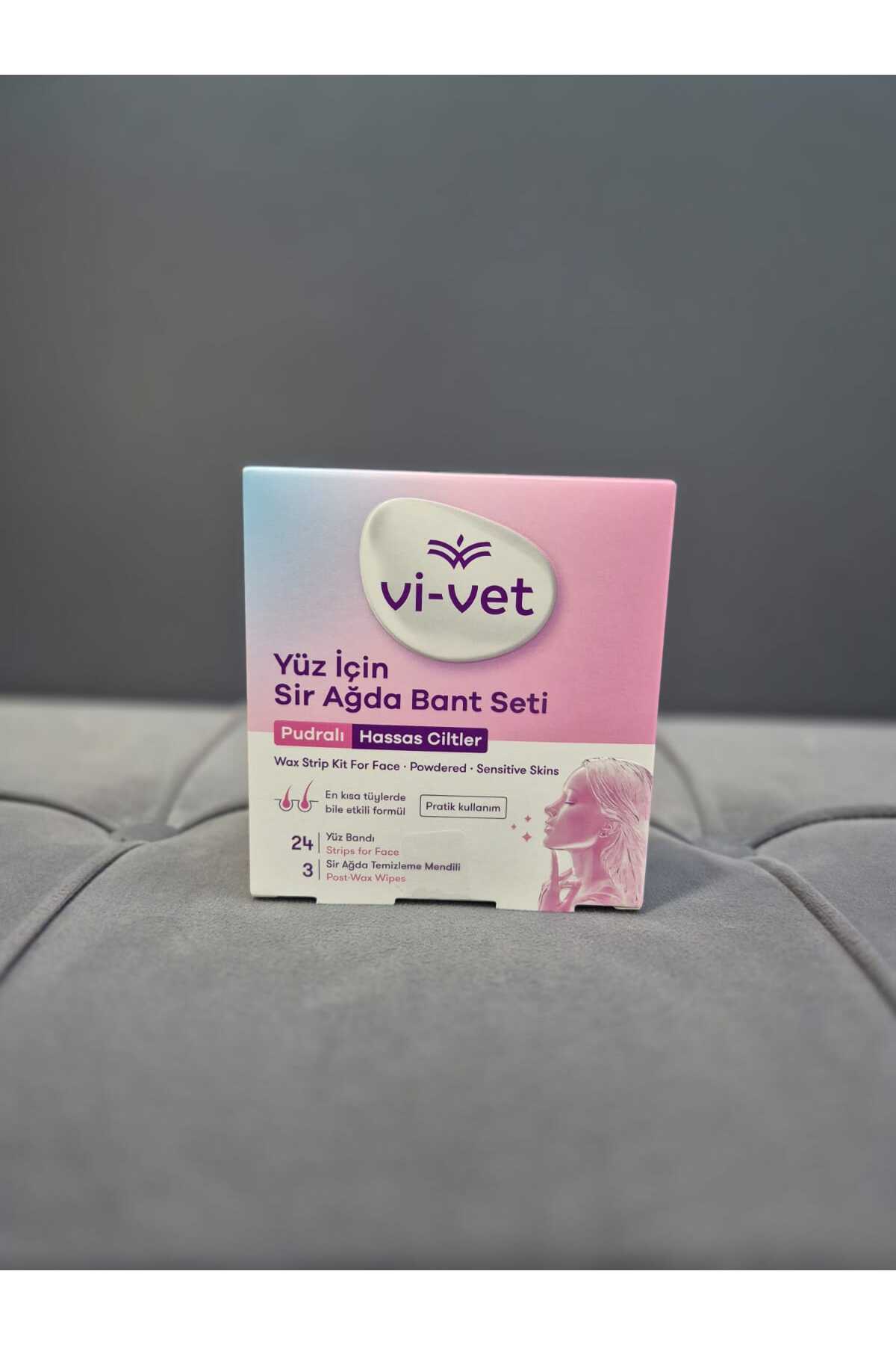  ست نوار موم VI-VET برای صورت با پودر — WAXSTRIPPEDPOWDER  — تصویر 3 از 8