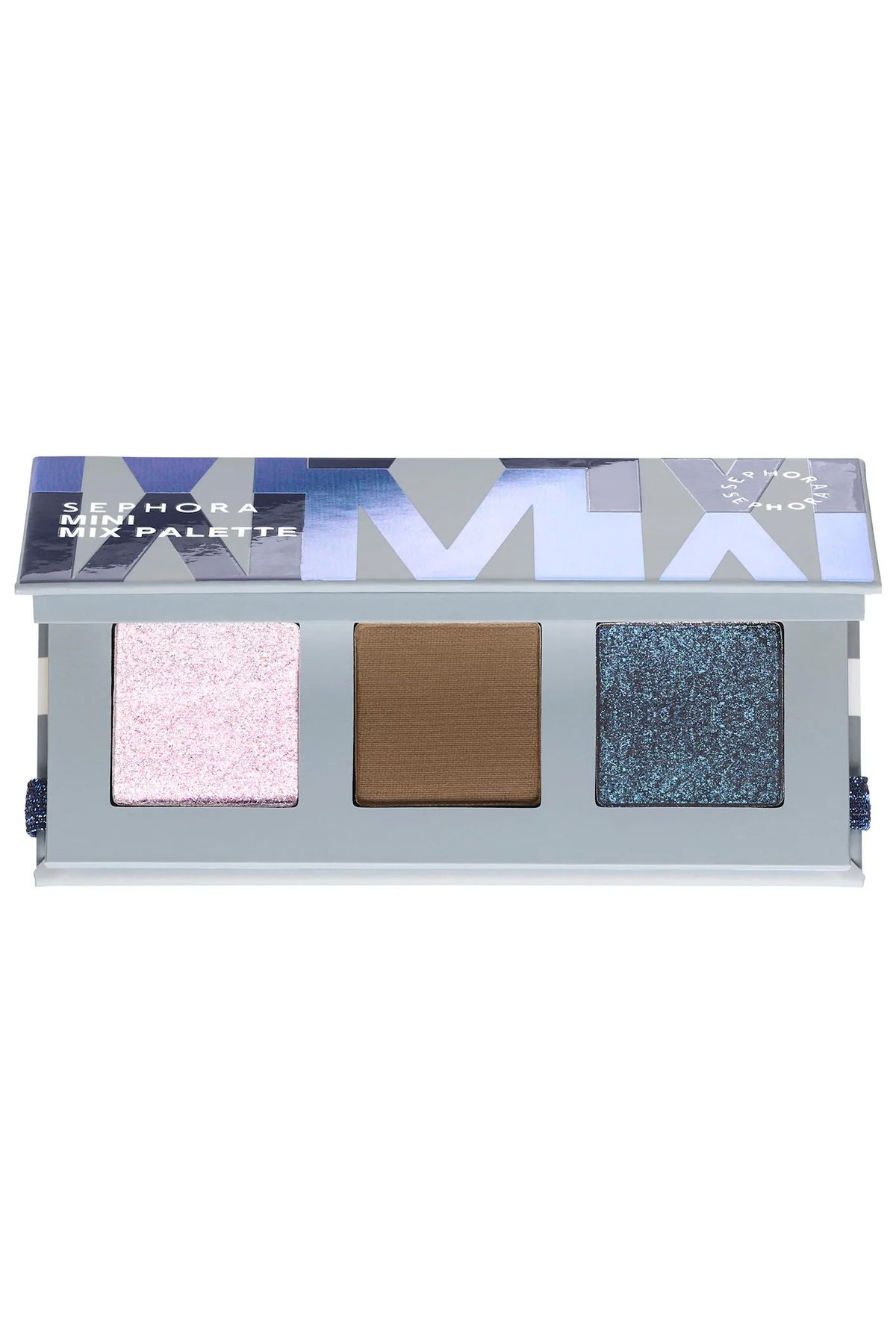 SEPHORA COLLECTION Mini Mix Palette-Uzun Süre Kalıcı Mat&Simli&Pullu&ışıltılı Bitişli Göz Far Paleti 3G