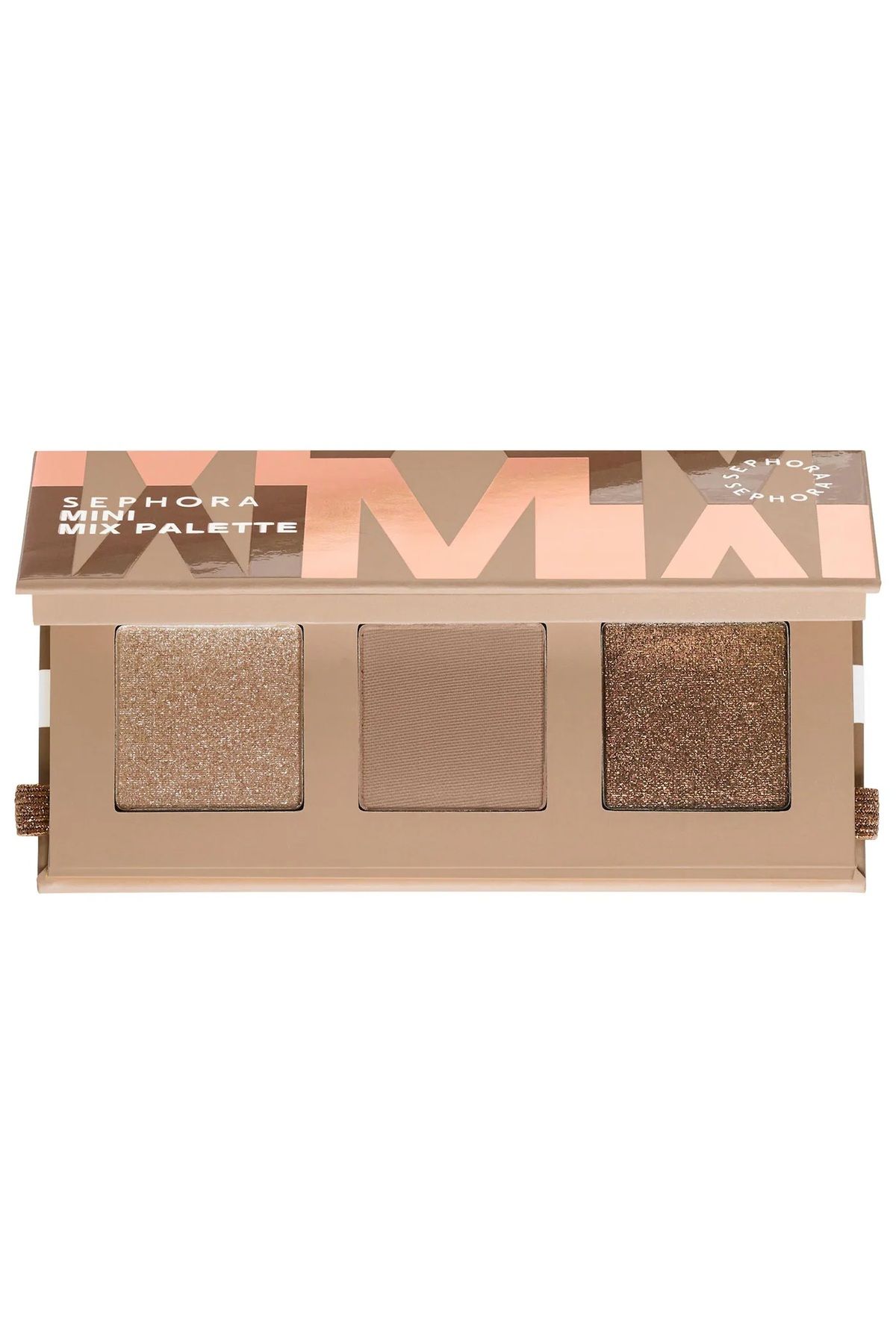 SEPHORA COLLECTION Mini Mix Palette-Uzun Süre Kalıcı Mat&Simli&Pullu&ışıltılı Bitişli Göz Far Paleti 3G