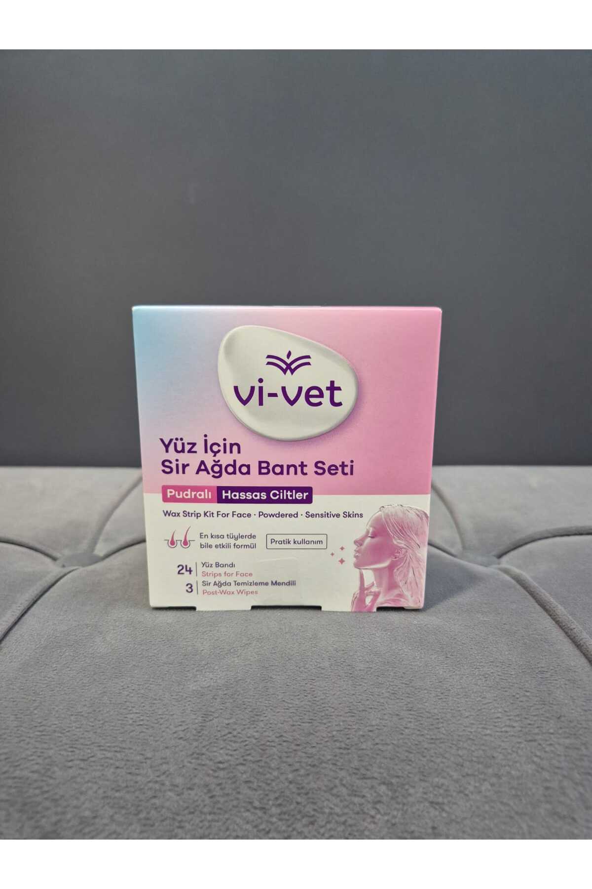  ست نوار موم VI-VET برای صورت با پودر — WAXSTRIPPEDPOWDER  — تصویر 4 از 8