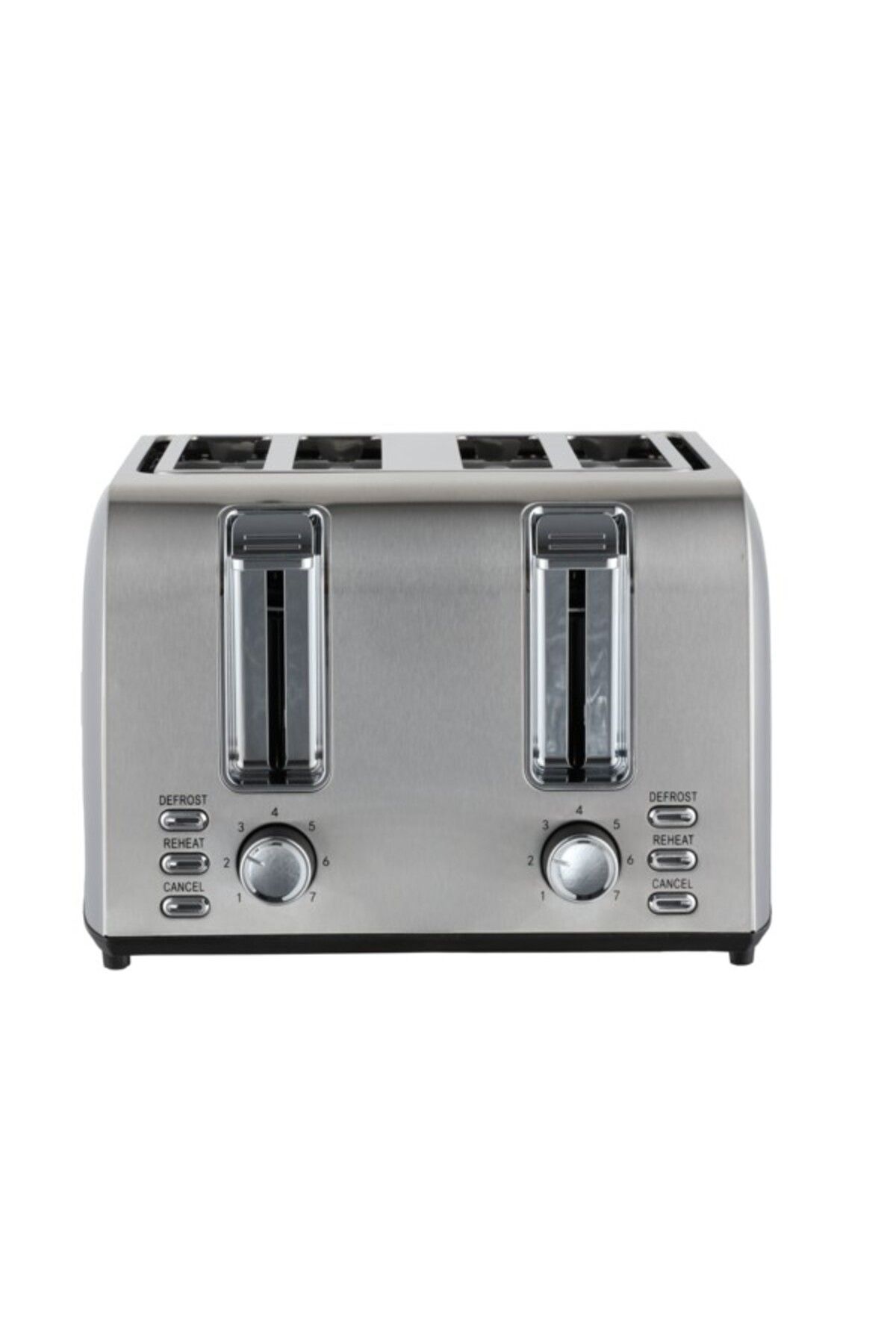 HOMİX-1500W 7-Settings Control Modes 4-Slice Pop-Up Toaster - 2 Years Warranty 1
