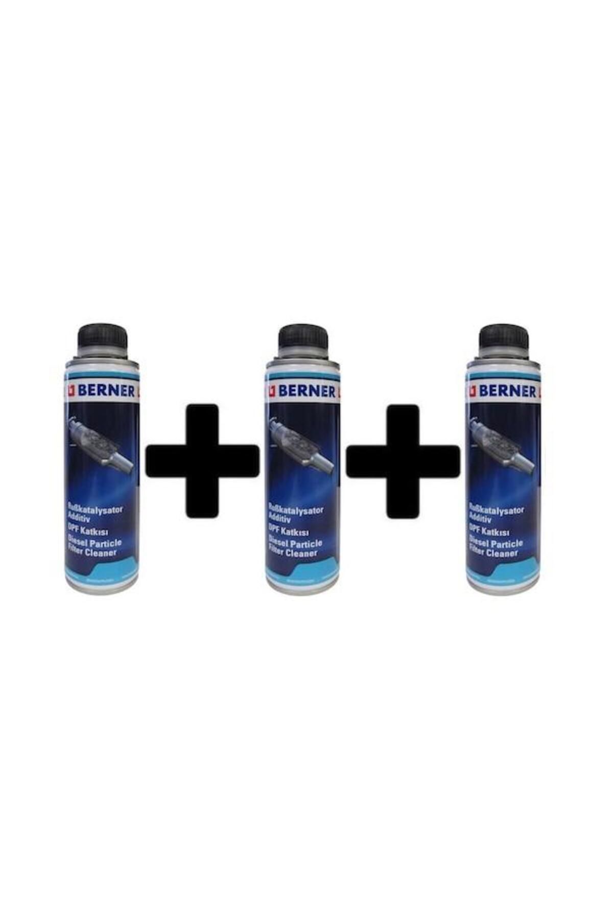 BERNER 3 Adet Berner Dizel Partikül Temizleyici Dfp 300 ML