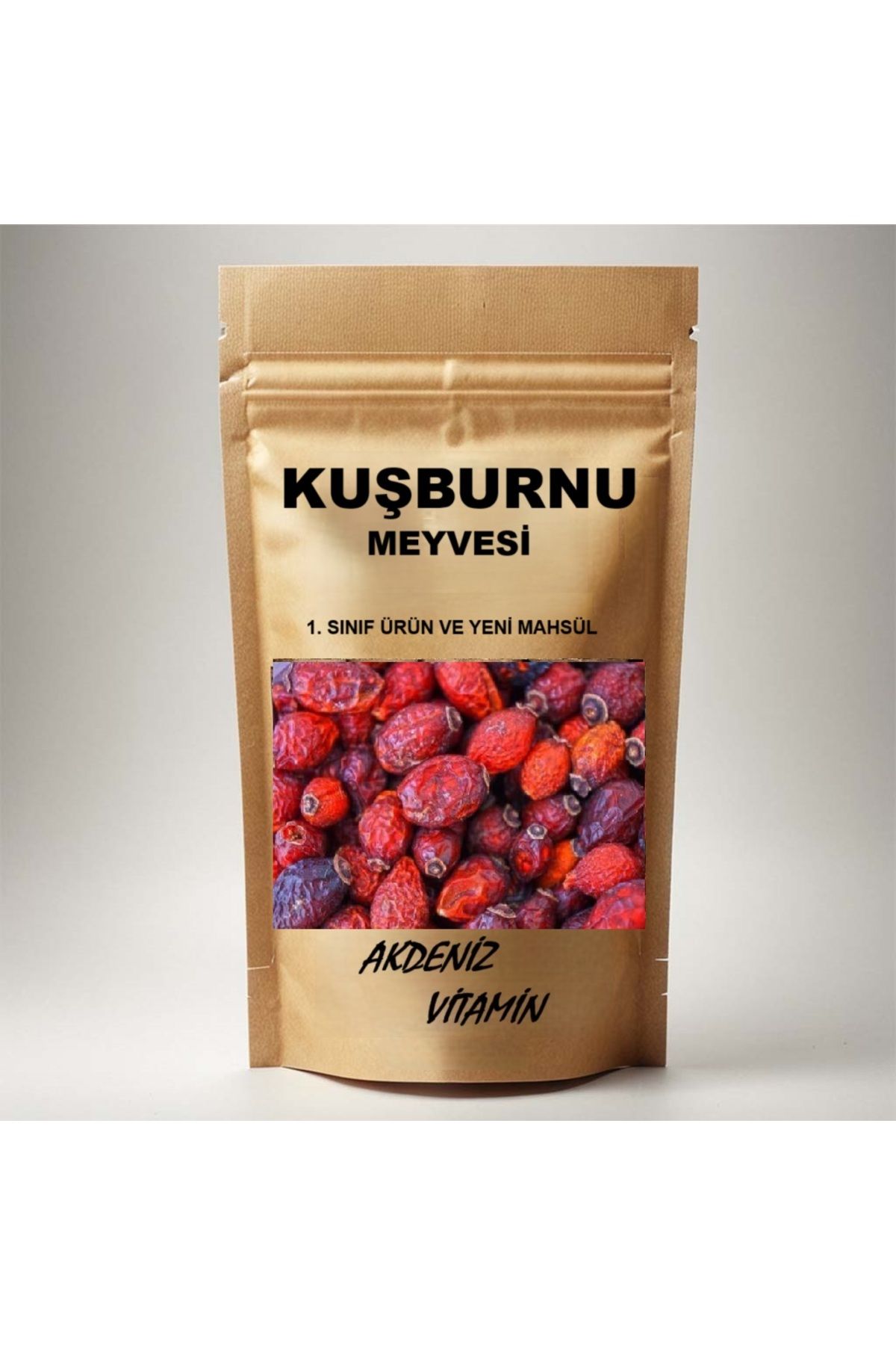 AKDENİZ VİTAMİN 500 gr Kurutulmuş Kuşburnu Çayı Yeni Mahsül