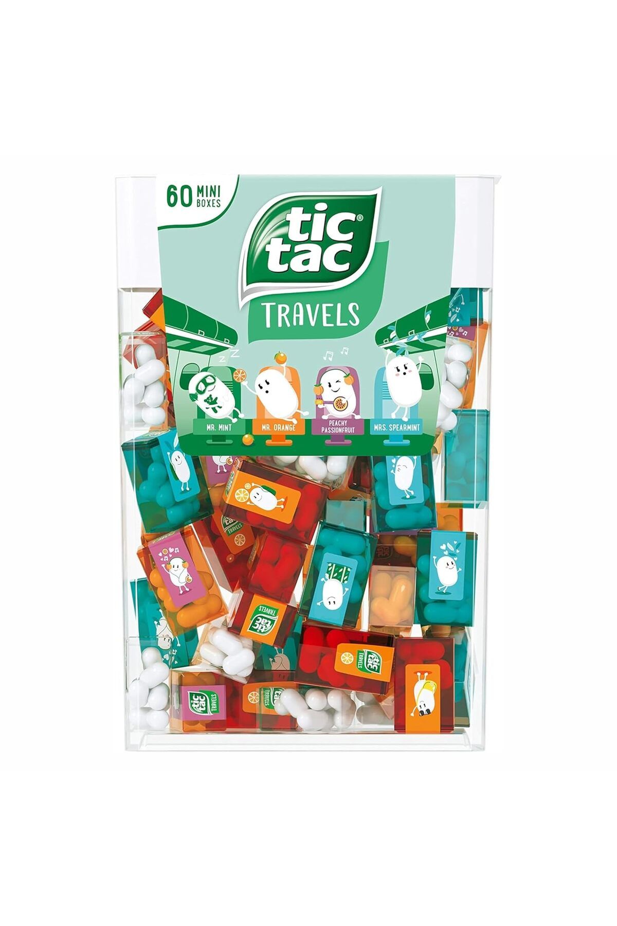 Tic Tac Large Box With 60 Mini Packs 60x3,8g 228 g Şekerleme