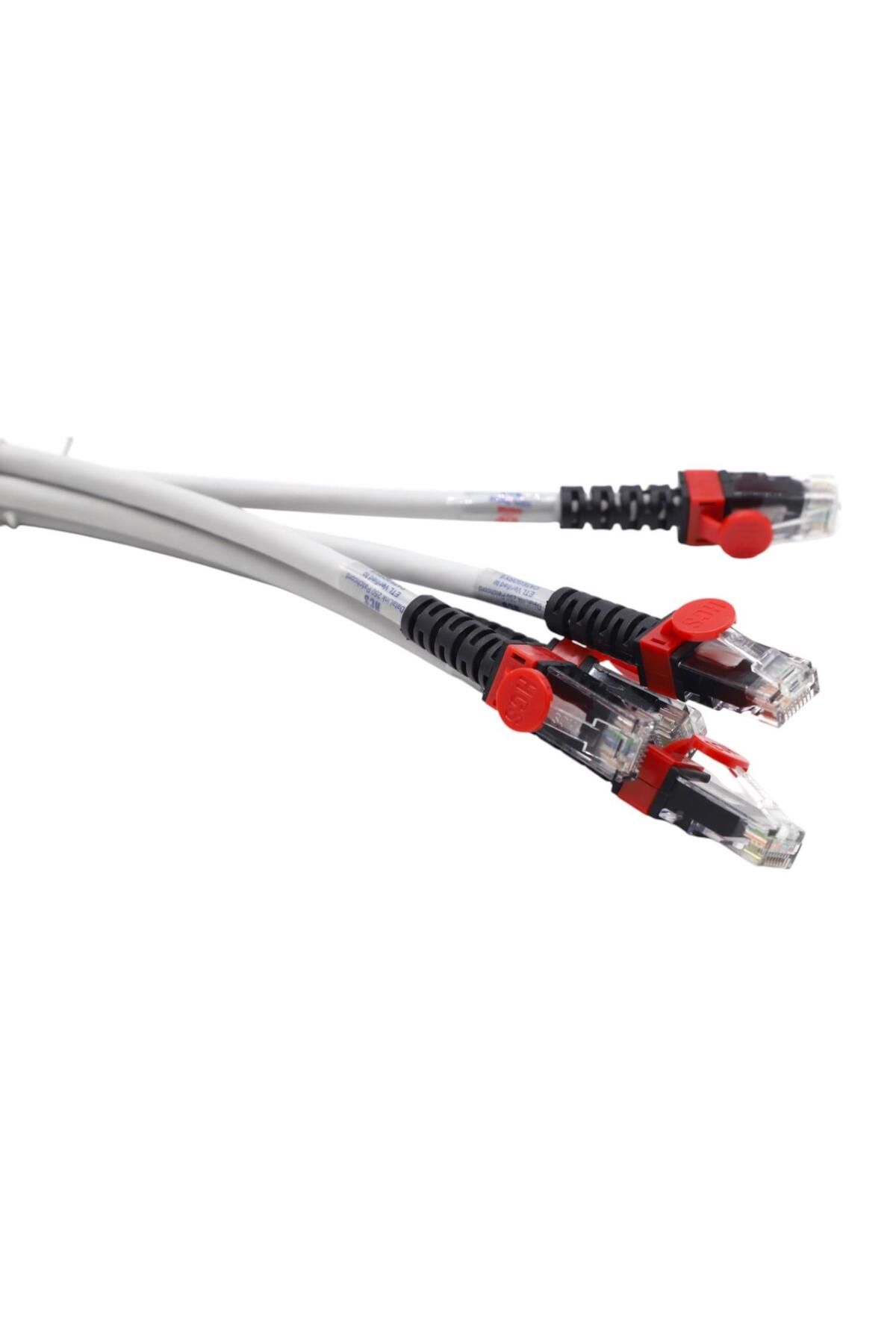 HCS CAT6 UTP LSOH 0,30 MT GRİ PATCH CORD (5'Lİ PAKET)