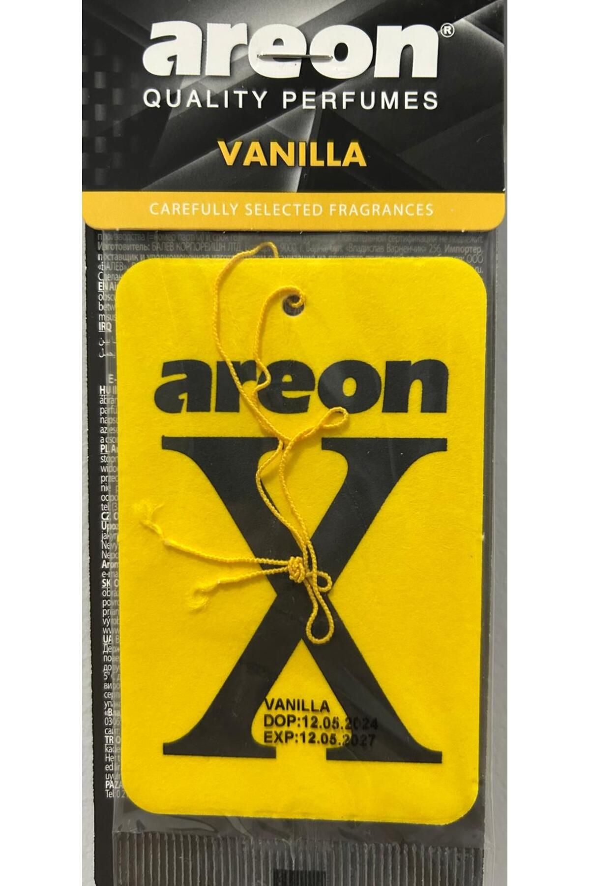 STANDART Areon X Vanilla(Sarı)