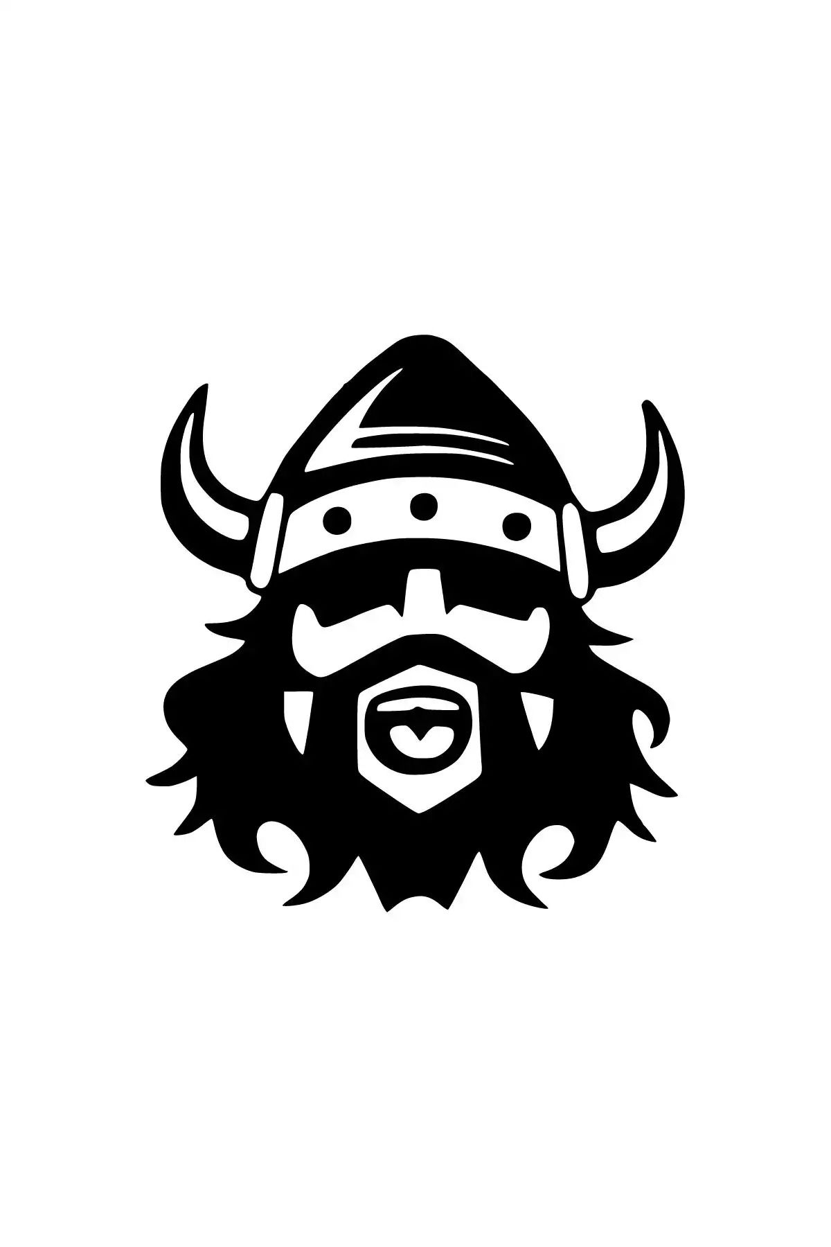 DesingONB Viking Sticker 20 X 20 Cm